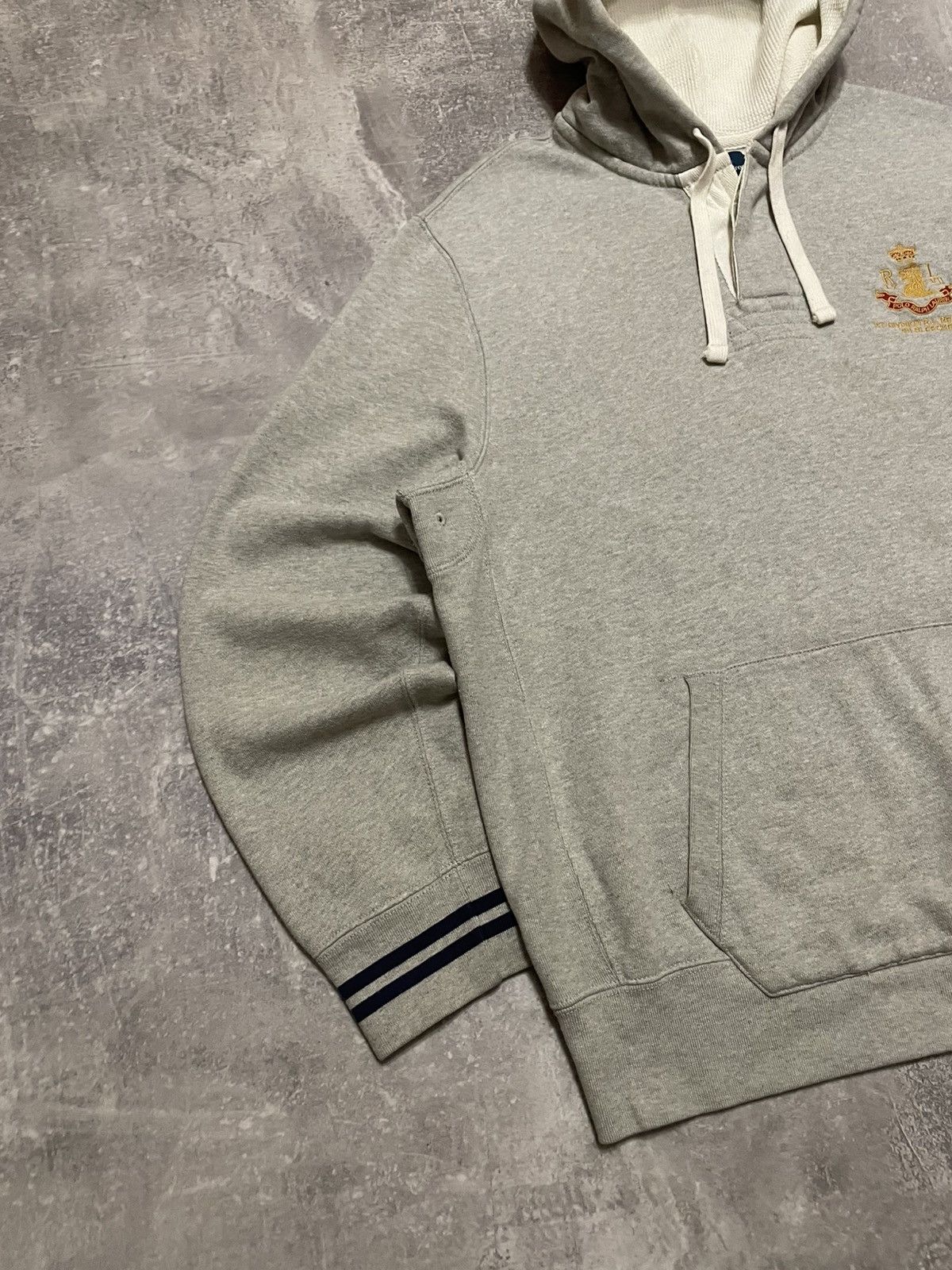 Polo Ralph Lauren × Vintage Vintage Polo Ralph Lauren Hoodie Size US XL / EU 56 / 4 - 4 Thumbnail