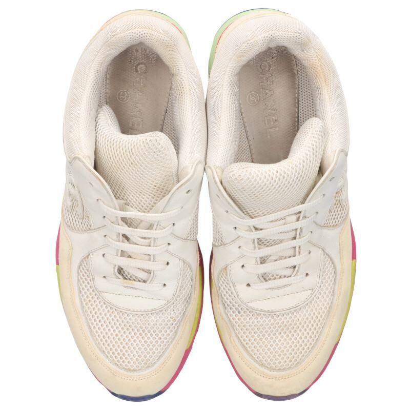 Chanel CHANEL COCO Mark Low-Cut Mesh Sneakers Size US 9 / EU 42 - 4 Thumbnail