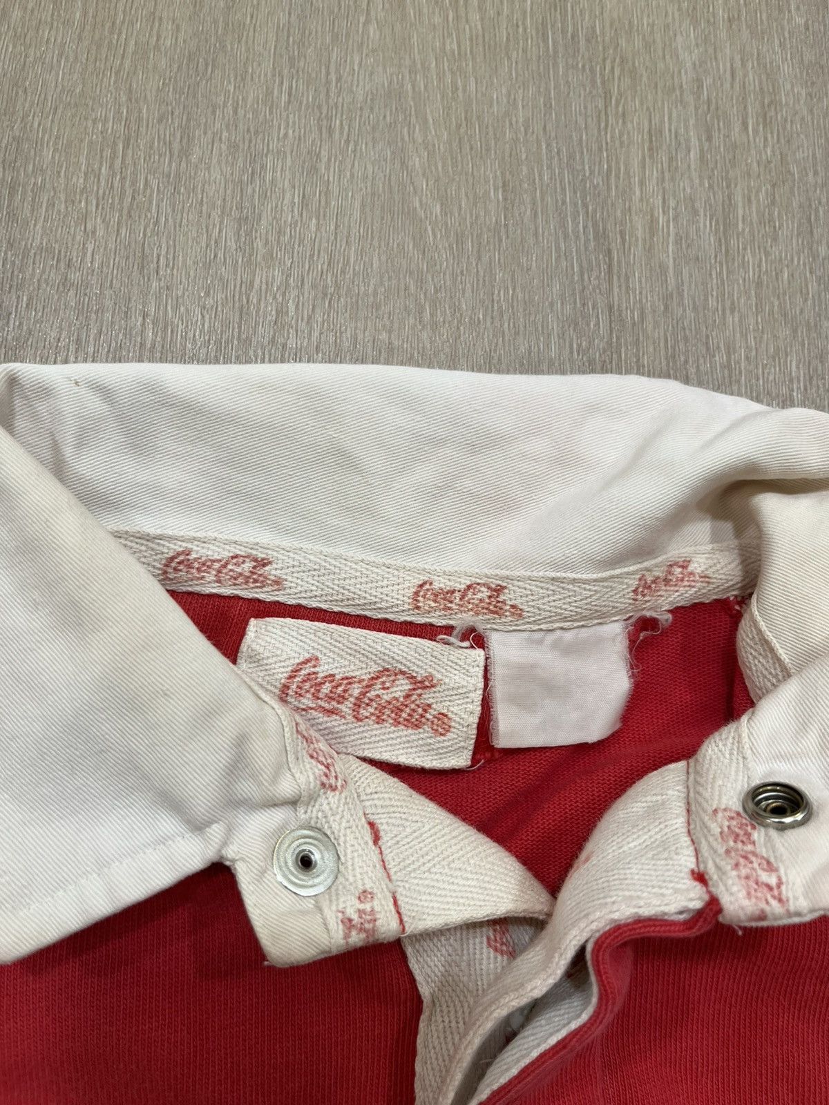 Supreme Vintage Coca-Cola Rugby Long Sleeve Size US L / EU 52-54 / 3 - 3 Thumbnail