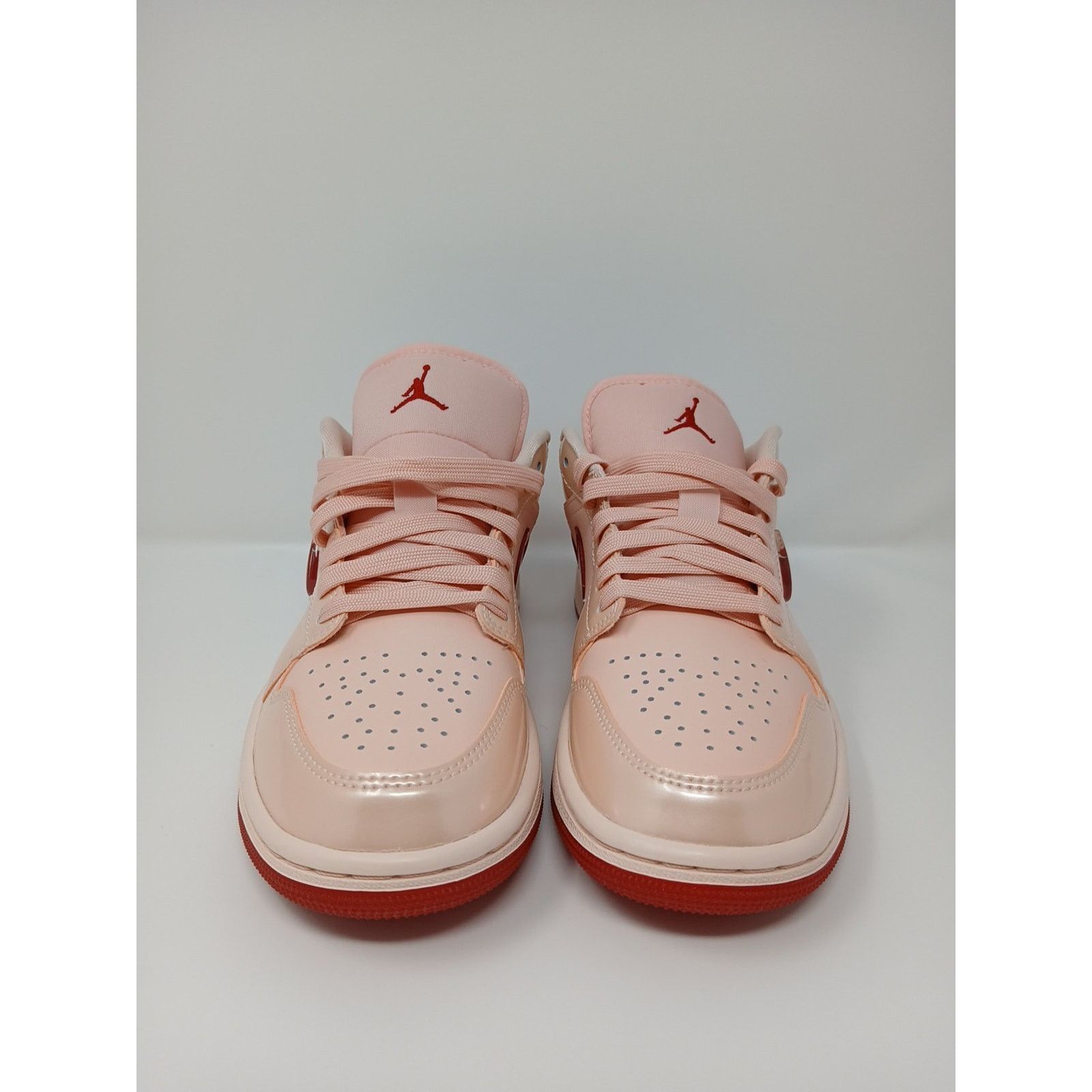 Jordan Brand Nike Air Jordan 1 SE Low Patent Valentine's Day Women Sz 6.5 Size US 6.5 / IT 36.5 - 3 Thumbnail