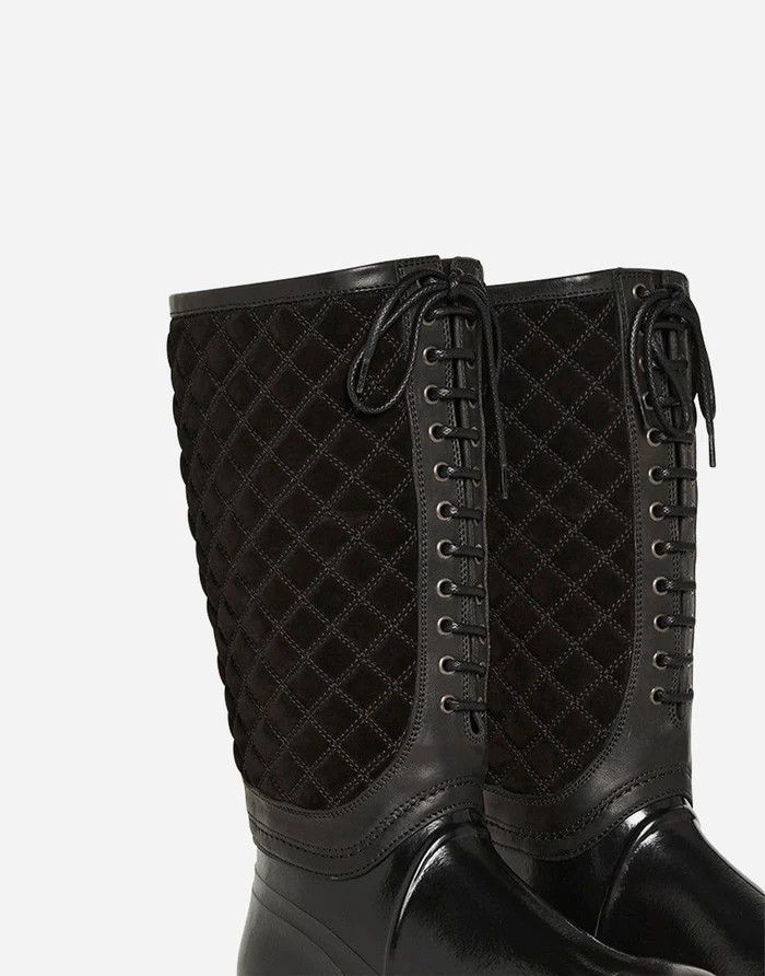 Dolce & Gabbana o1y0125 Ankle Boots in Black Size US 8 / EU 41 - 4 Thumbnail