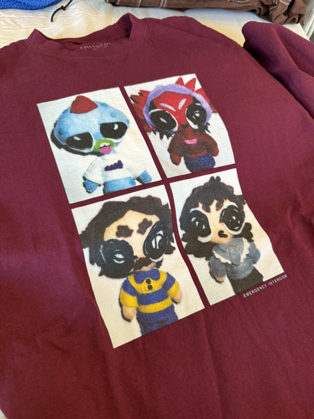 Drew House × Other Emergency Intercom Plushies T-Shirt Size US L / EU 52-54 / 3 - 3 Thumbnail