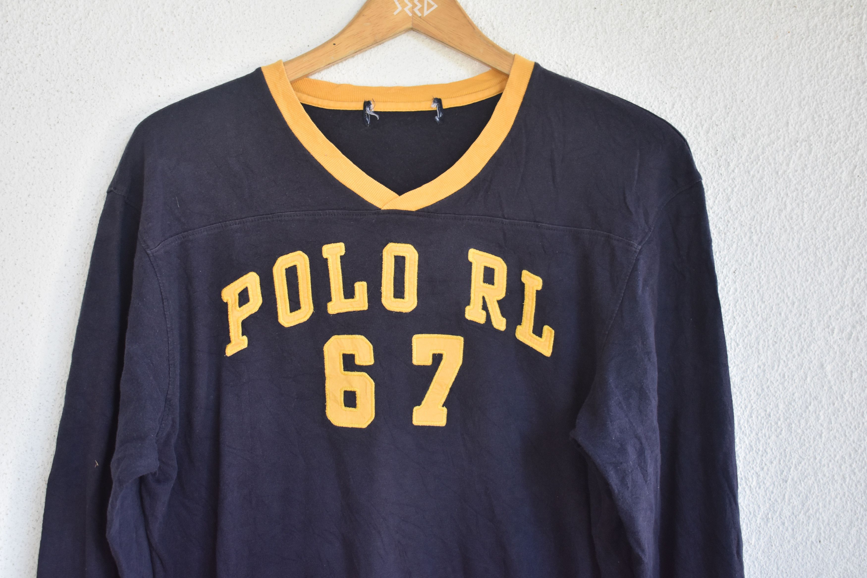 Polo Ralph Lauren × Vintage Vintage Polo RL-67 Jeans Co Crewneck Size US M / EU 48-50 / 2 - 2 Thumbnail