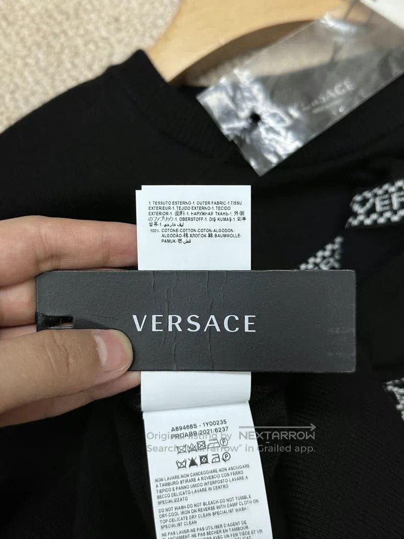 Versace Versace Black striped casual knitwear Size US XS / EU 42 / 0 - 7 Thumbnail