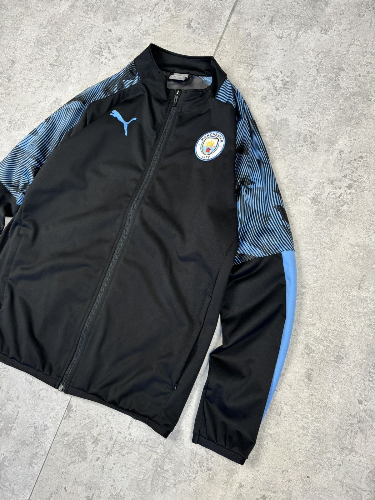 Puma Puma Manchester City Training Jacket Full Zip Black Size M Size US M / EU 48-50 / 2 - 3 Thumbnail
