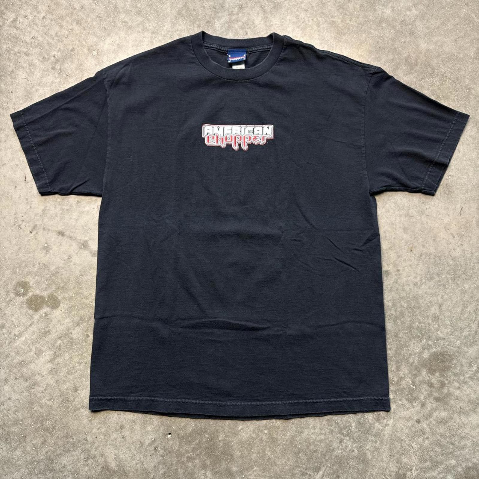 Other 2000s American Chopper Motorcycle Y2k Graphic T-Shirt Size US XL / EU 56 / 4 - 1 Thumbnail