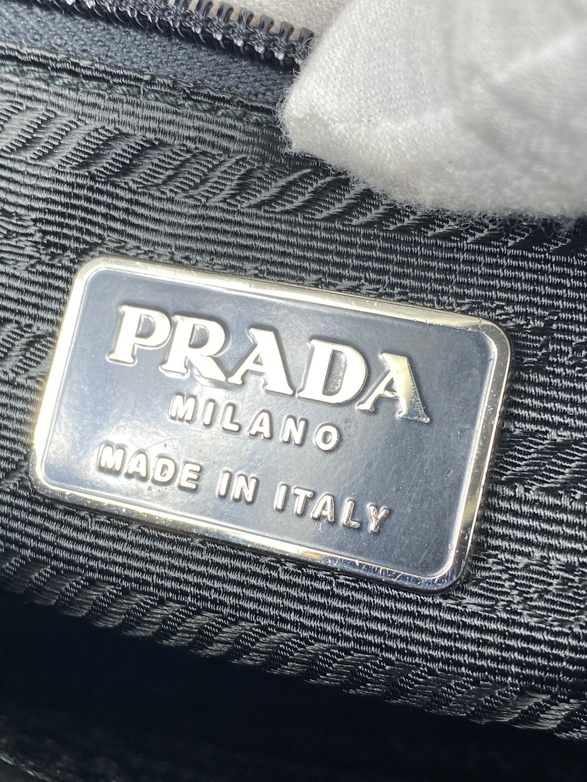 Prada Prada Tessuto Nero Nylon Shoulder Bag Size ONE SIZE - 10 Thumbnail