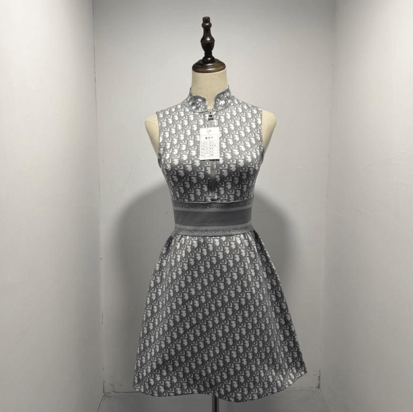 Dior Dior Sleeveless High-Waist Dress Size XXS / US 00 / IT 34 - 1 Thumbnail