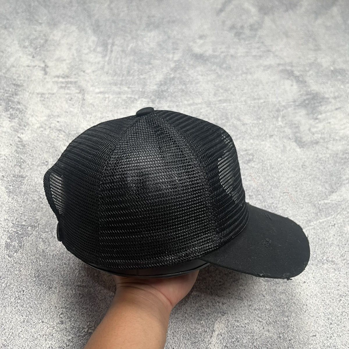 Japanese Brand Y2K Trucker Hats Skull Size ONE SIZE - 2 Thumbnail