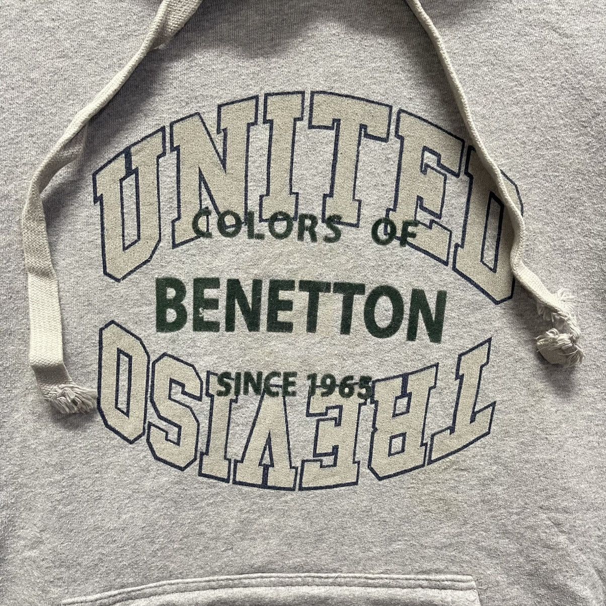 United Colors Of Benetton United Colors of Benetton Logo Hoodie Sweatshirt (XL) Size US XL / EU 56 / 4 - 3 Thumbnail