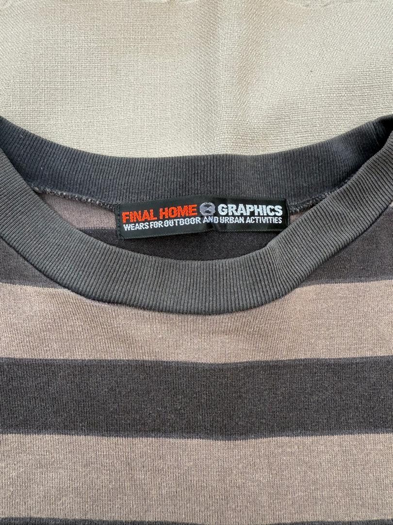 Final Home Final Home T-shirt Stripe Faded Size US M / EU 48-50 / 2 - 3 Thumbnail