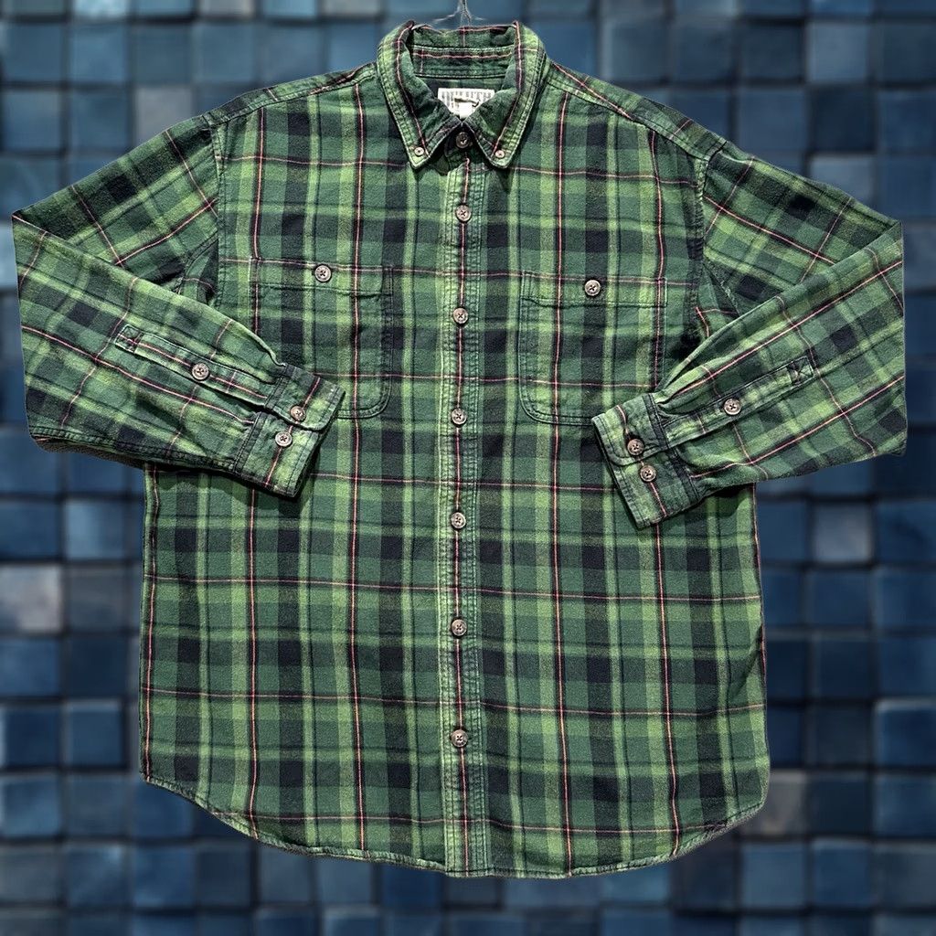 Vintage Duluth Shirt Men Large Green Plaid Free Swingin’ Flannel Relaxed Fit EUC Size US L / EU 52-54 / 3 - 1 Thumbnail