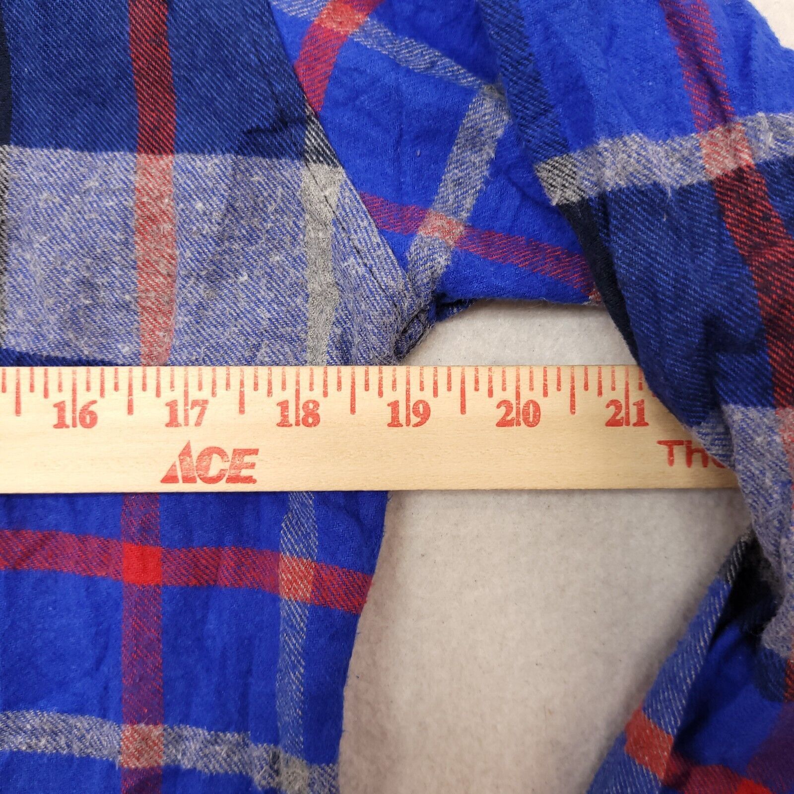 Zoo York Zoo York Madras Flannel Shirt Mens Size Large L Blue Black Size US L / EU 52-54 / 3 - 9 Thumbnail
