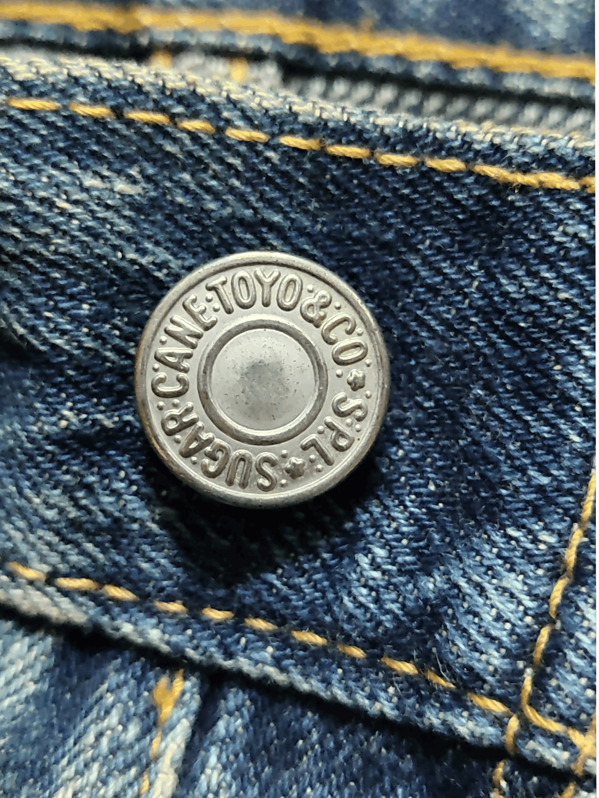 Sugar Cane × Toyo Enterprises Vintage Sugar Cane & co Jeans distress Single Digit Size US 28 / EU 44 - 9 Thumbnail