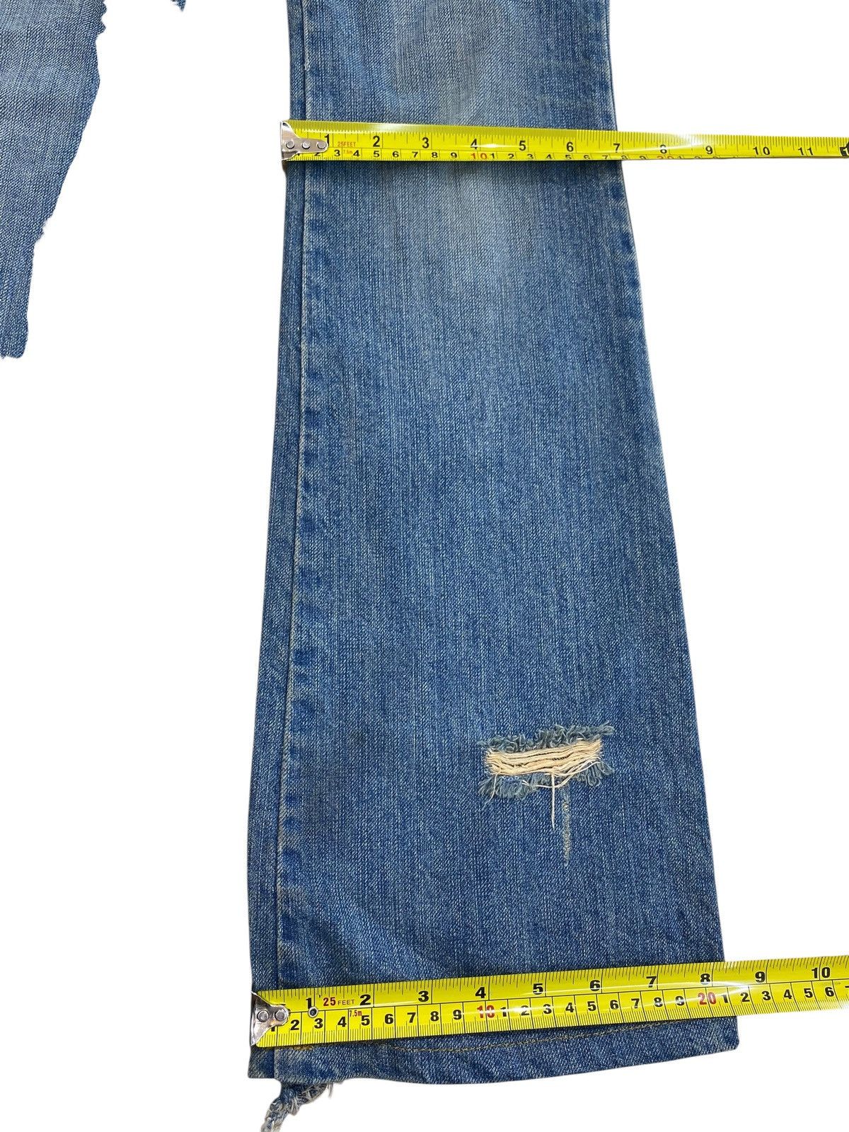 Duras Ambient Brand Distressed Style Bootcut Jeans