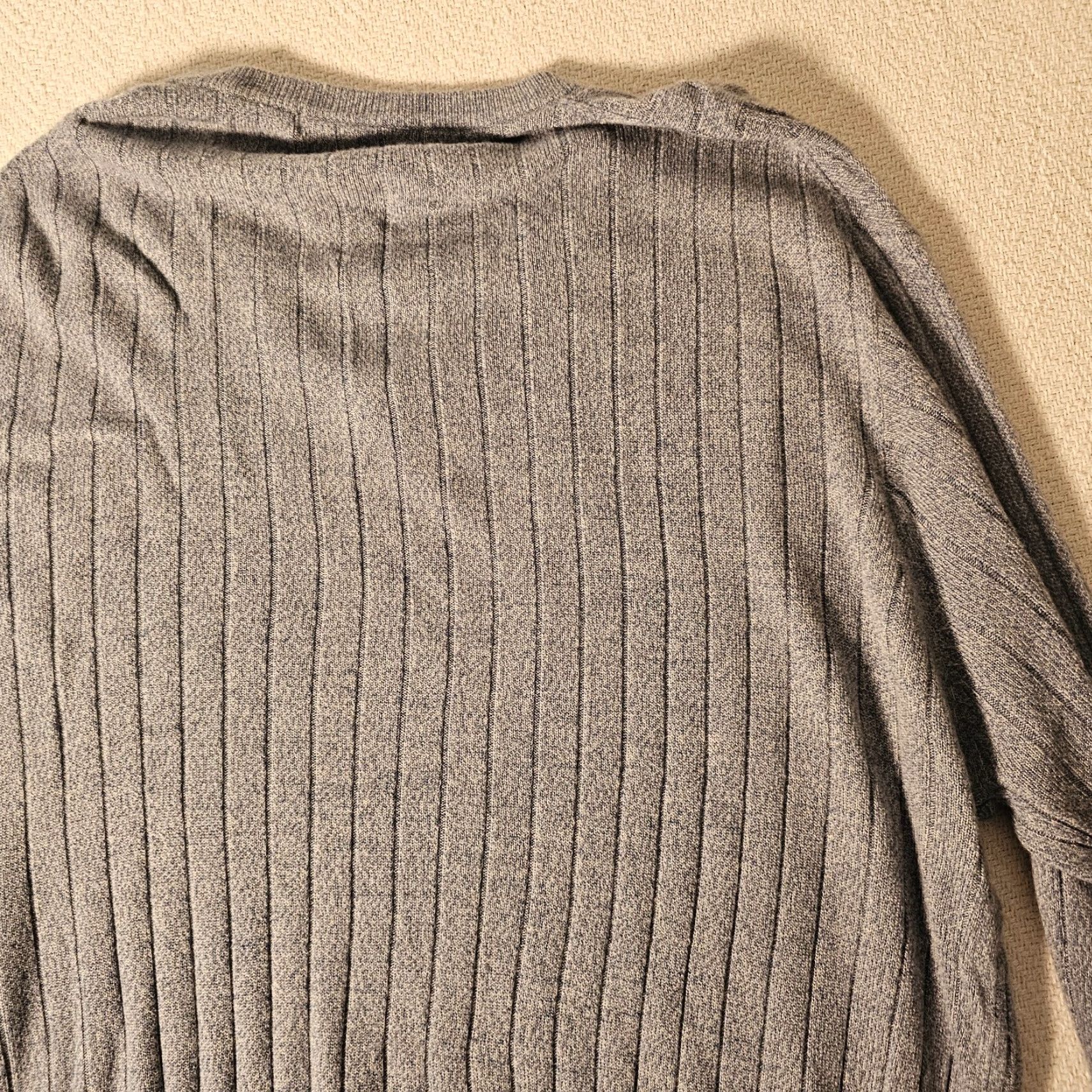 Geoffrey Beene Geoffrey Beene Sweater V-Neck 2XL Blue Knits Ribbed Trim Pullover Men Vintage No 90s Casual Dress Lightweight Knit Top Size US XXL / EU 58 / 5 - 8 Thumbnail
