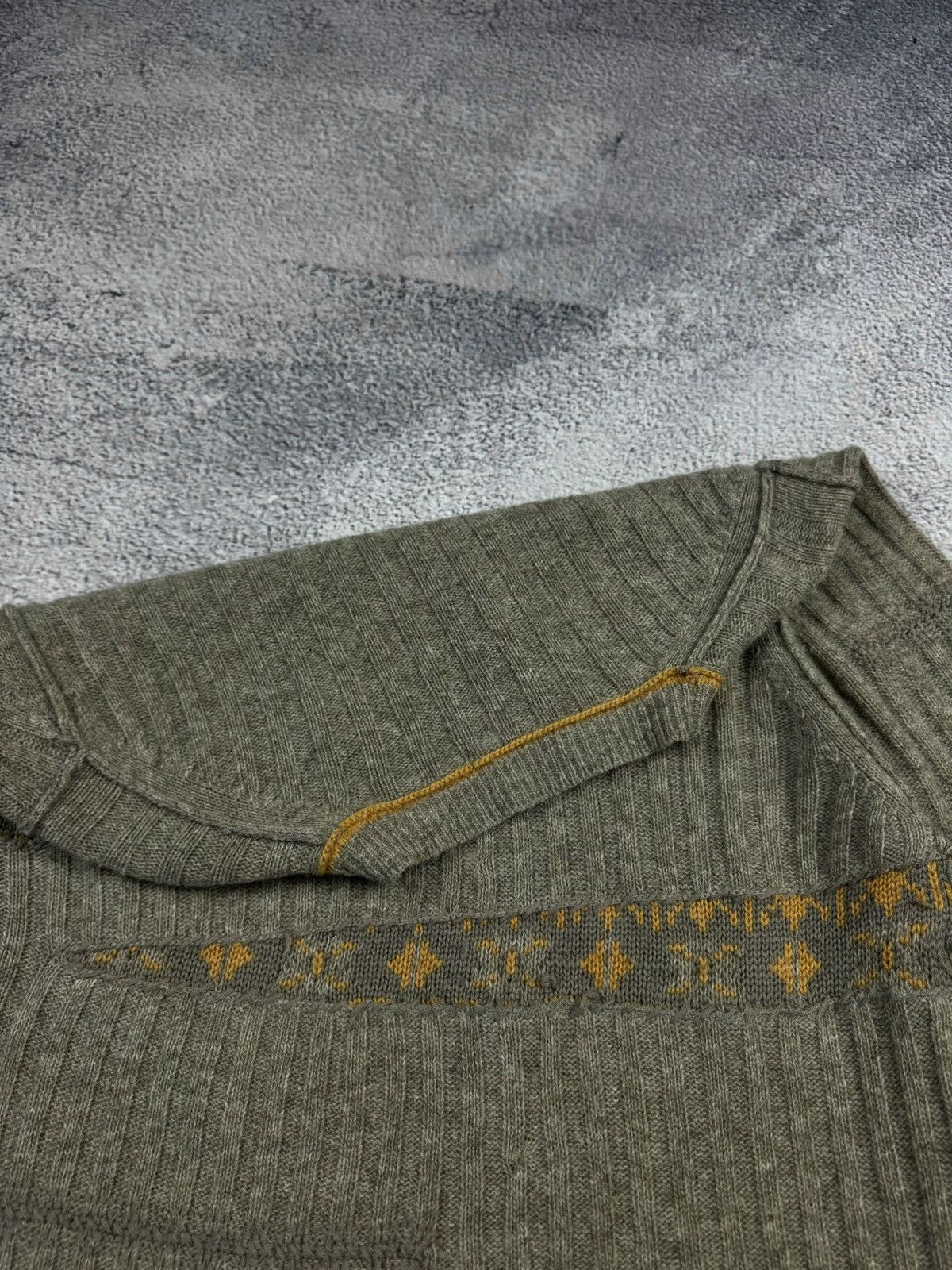 Marithe + Francois Girbaud × Vintage Rare Marithe Francois Girbaud Wool Asymmetrical Sweater Size US M / EU 48-50 / 2 - 15 Thumbnail