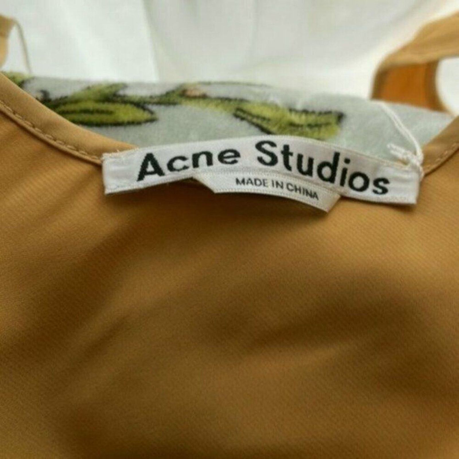 Acne Studios Acne Studios Satin slip dress Gold US 10 Size L / US 10 / IT 46 - 13 Thumbnail