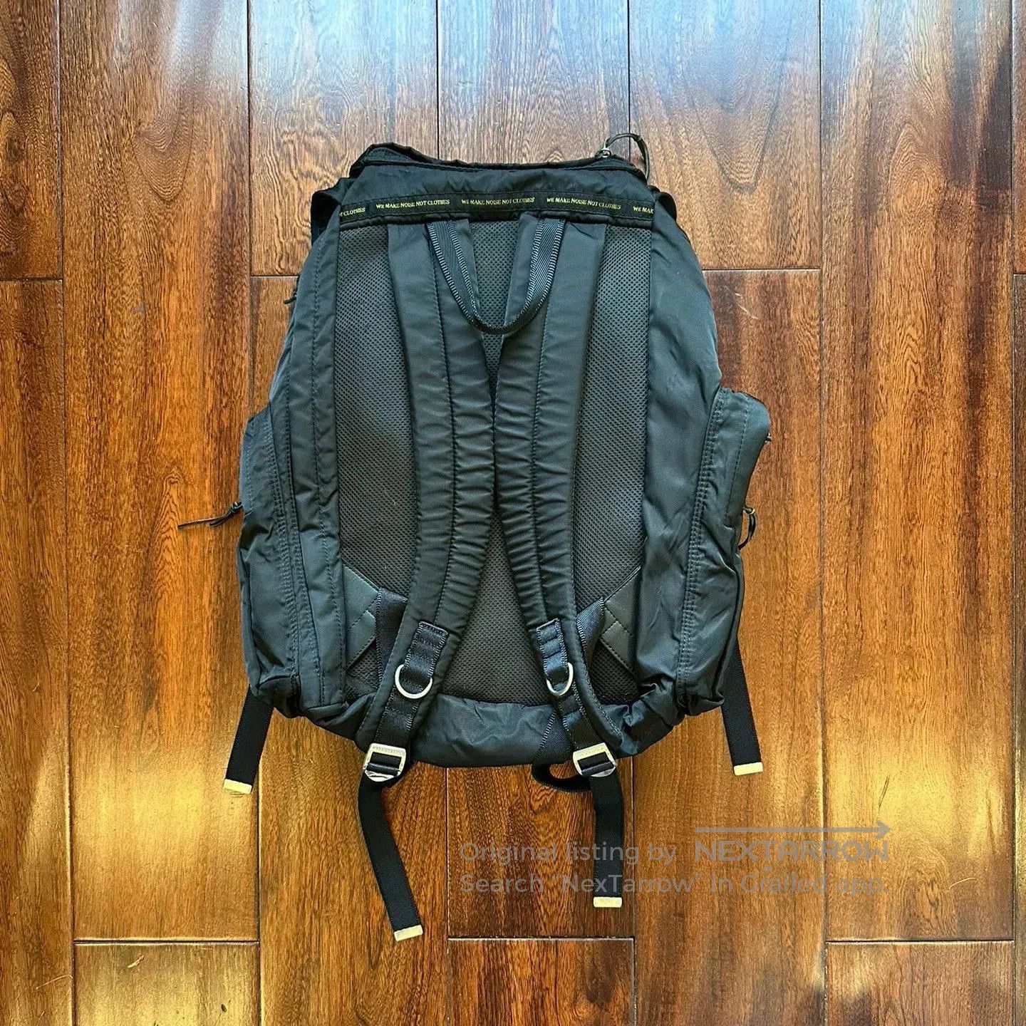 Undercover UNDERCOVER Black Parachute Backpack. Size ONE SIZE - 2 Thumbnail