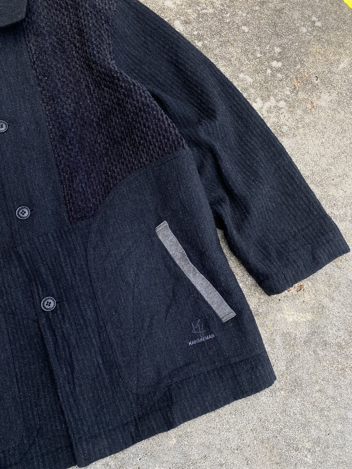 Kansai Yamamoto 🔥 Rare 🔥 Vintage Kansai Man by Kansai Yamamoto Wool Jacket Size US L / EU 52-54 / 3 - 2 Thumbnail