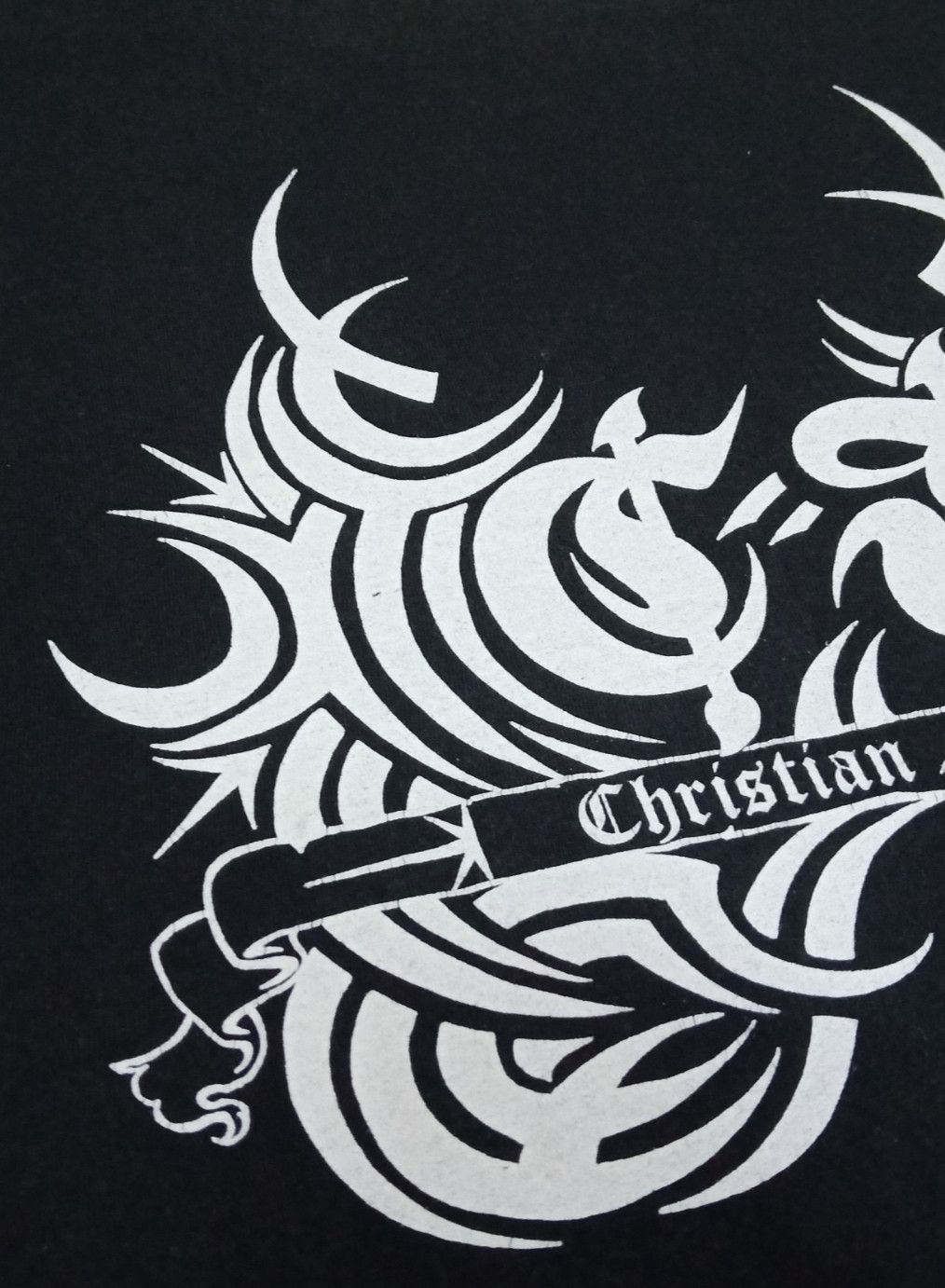 Vintage Vintage 90s Christian Fletcher T-shirt Size US XL / EU 56 / 4 - 15 Thumbnail