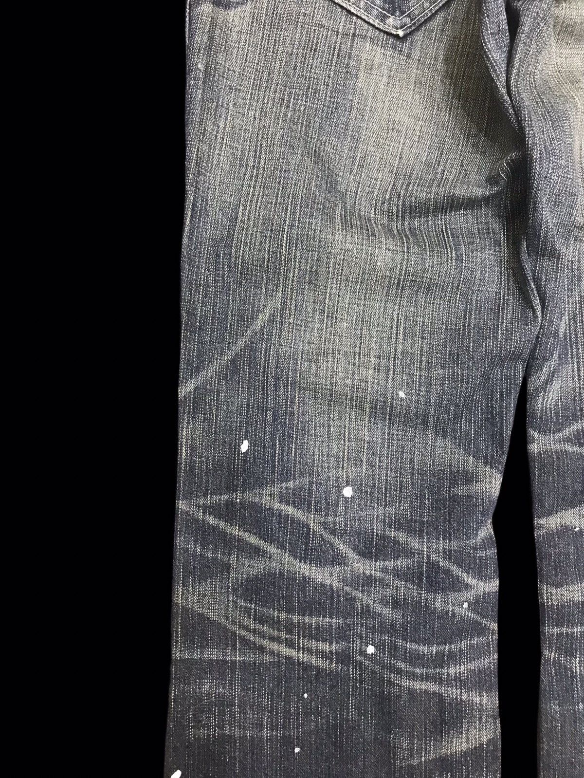 Edwin 💥FLARE💥ARCHIVAL EDWIN PAINT SPLATTER DISTRESSED DENIM F255 Size US 30 / EU 46 - 18 Thumbnail