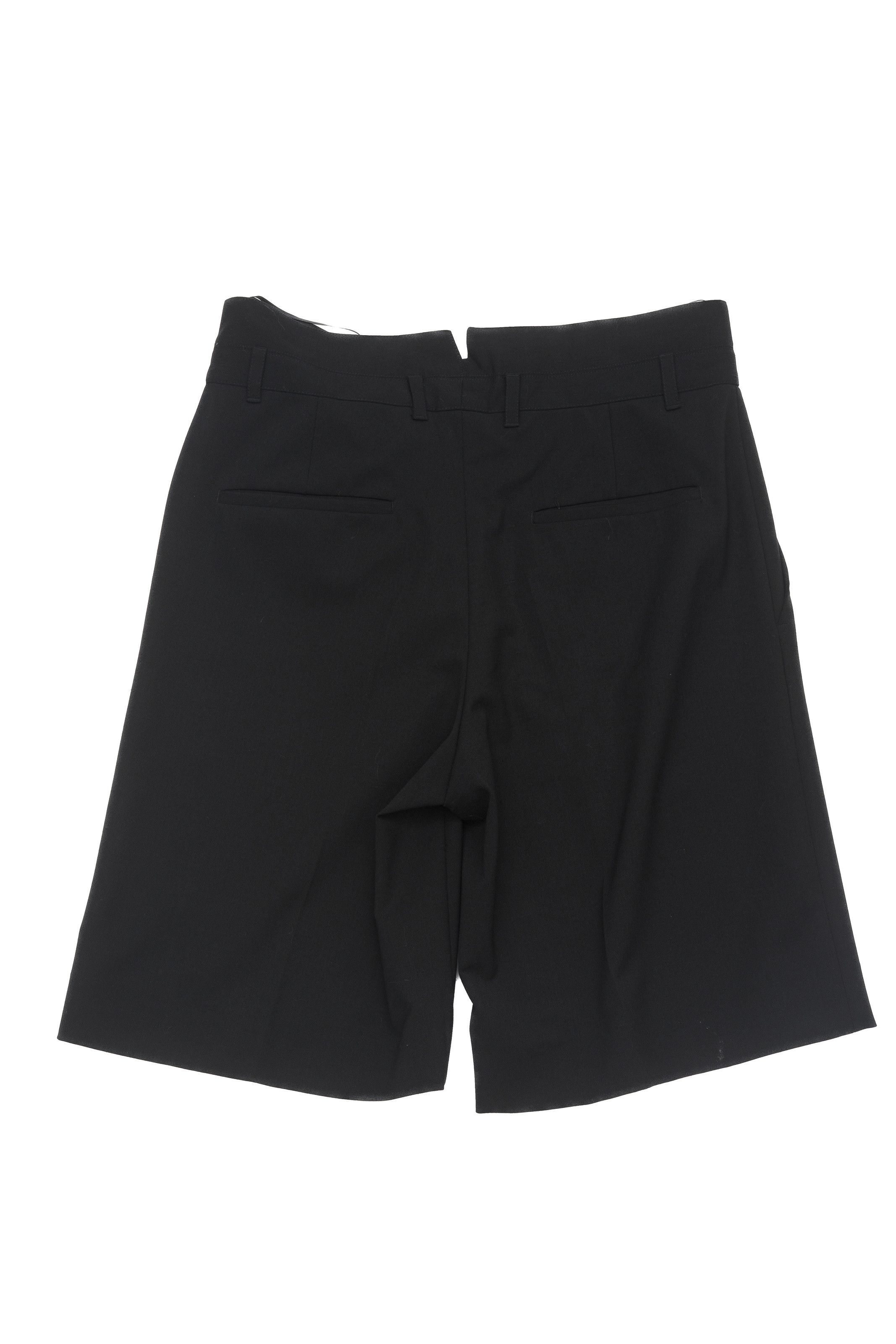 Peter Do Peter Do SS23 Tailored Wool Bermuda Shorts Black EU 52 Size US 36 / EU 52 - 2 Thumbnail