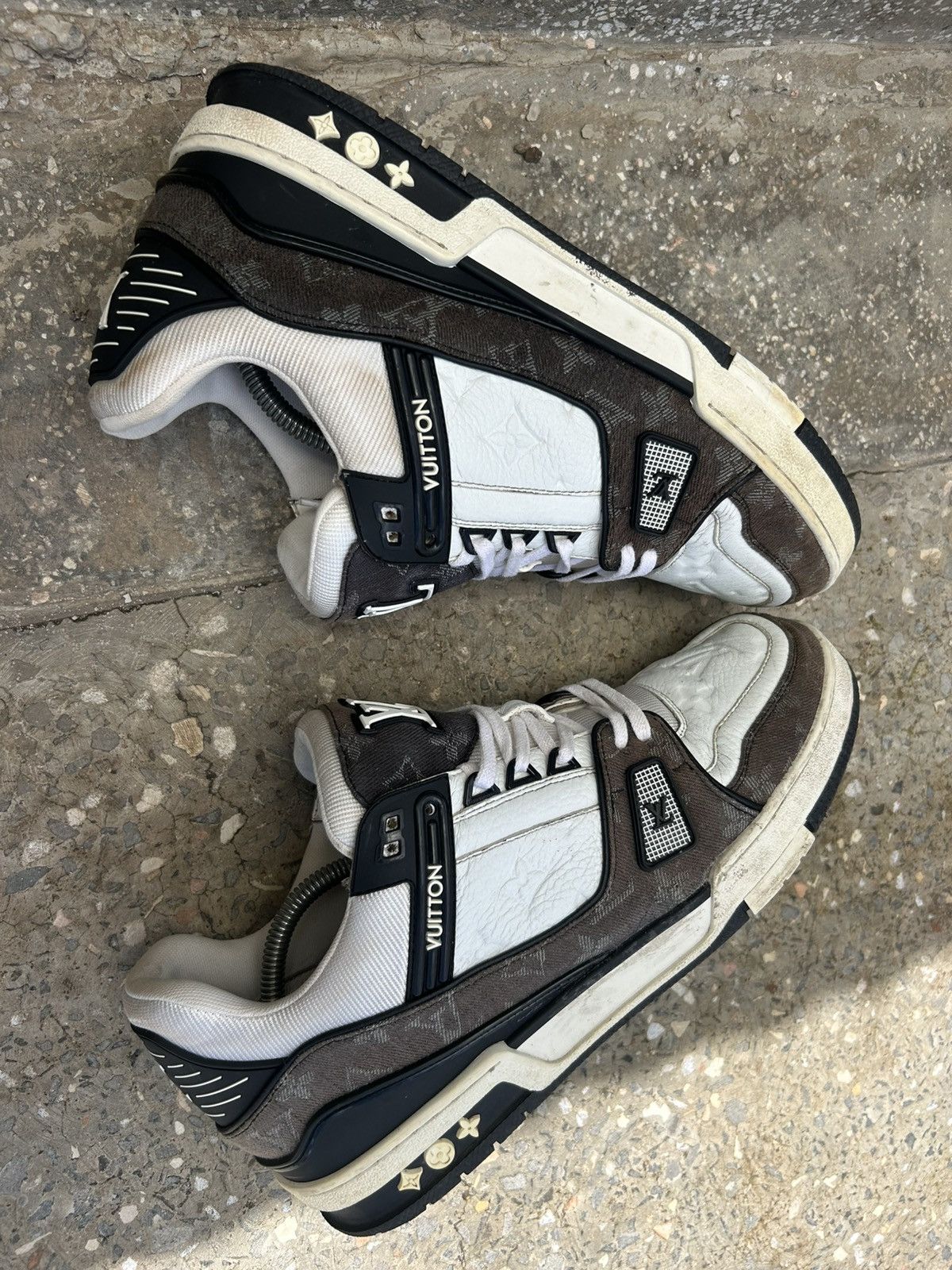 Louis Vuitton Louis Vuitton LV Trainer Sneaker Size US 11 / EU 44 - 6 Thumbnail