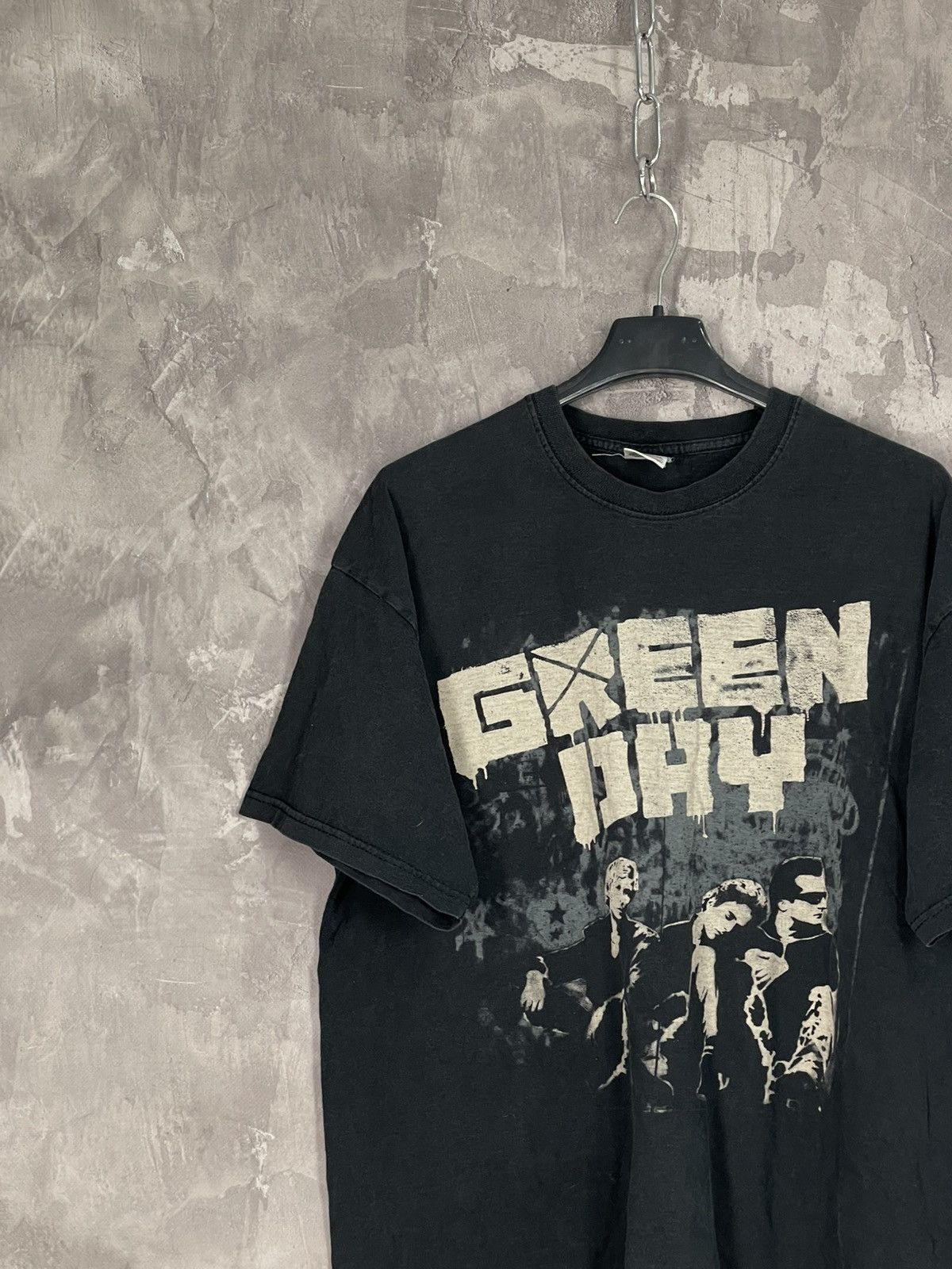 Band Tees × Vintage Green Day tour 2010 Vintage graphic band t shirt Black Size US L / EU 52-54 / 3 - 3 Thumbnail