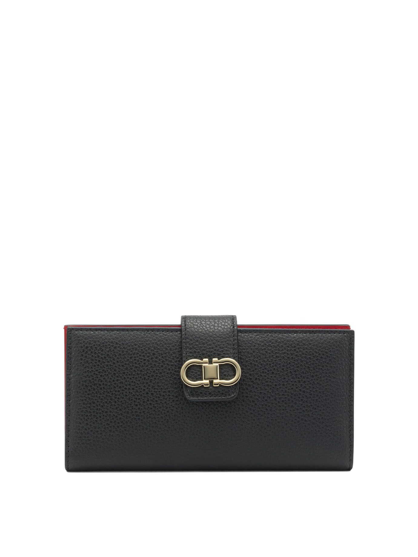 Salvatore Ferragamo Ferragamo Gancini Wallet UNI Women - USA Duties Paid Size ONE SIZE - 1 Thumbnail