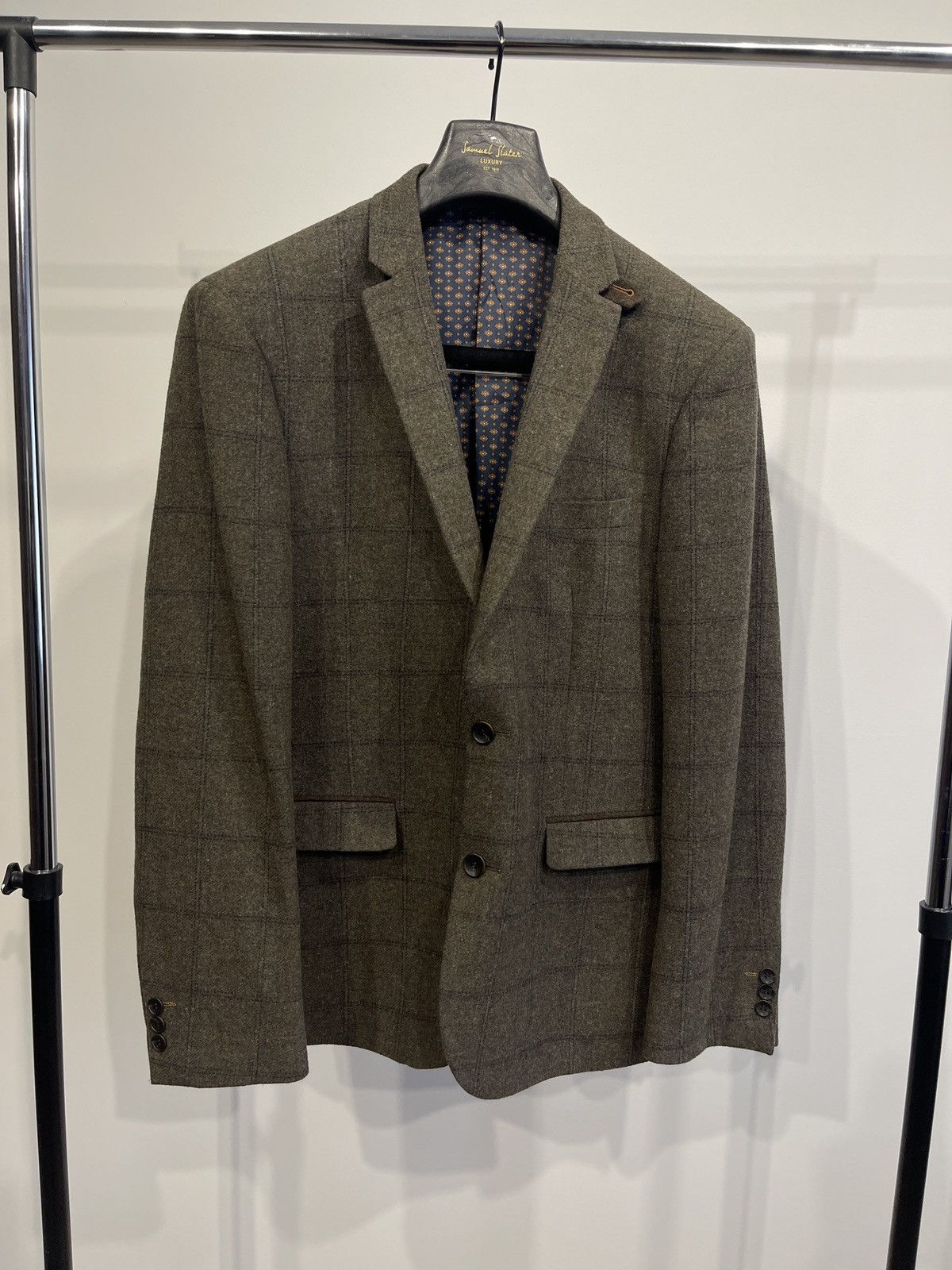 Vintage Vintage wool blazer sport coat classic jacket easy Size 42R - 2 Thumbnail