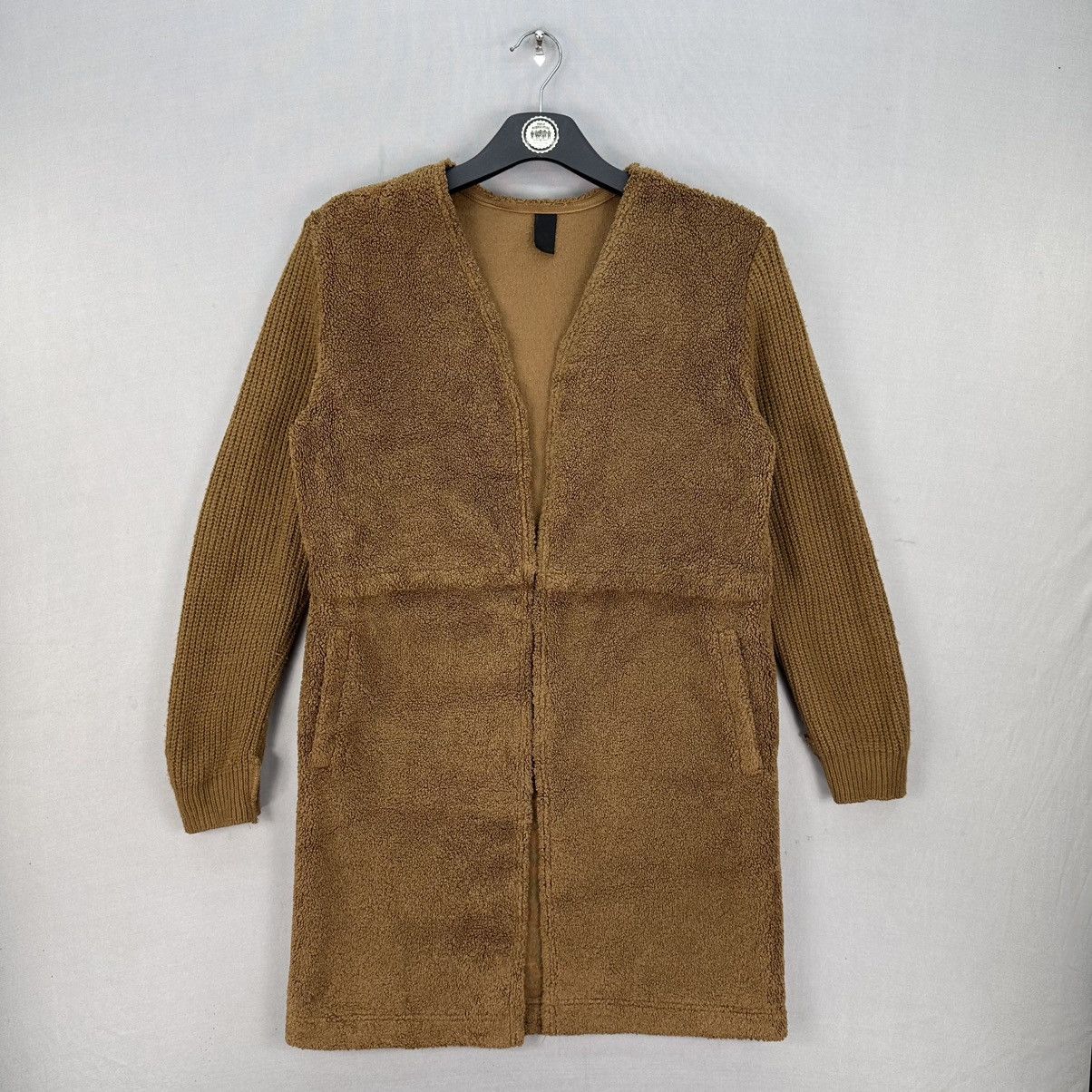 Japanese Brand × Vintage Vintage 90's Deep Pile Cardigan Women Jacket by Mal La Size XS / US 0-2 / IT 36-38 - 1 Thumbnail