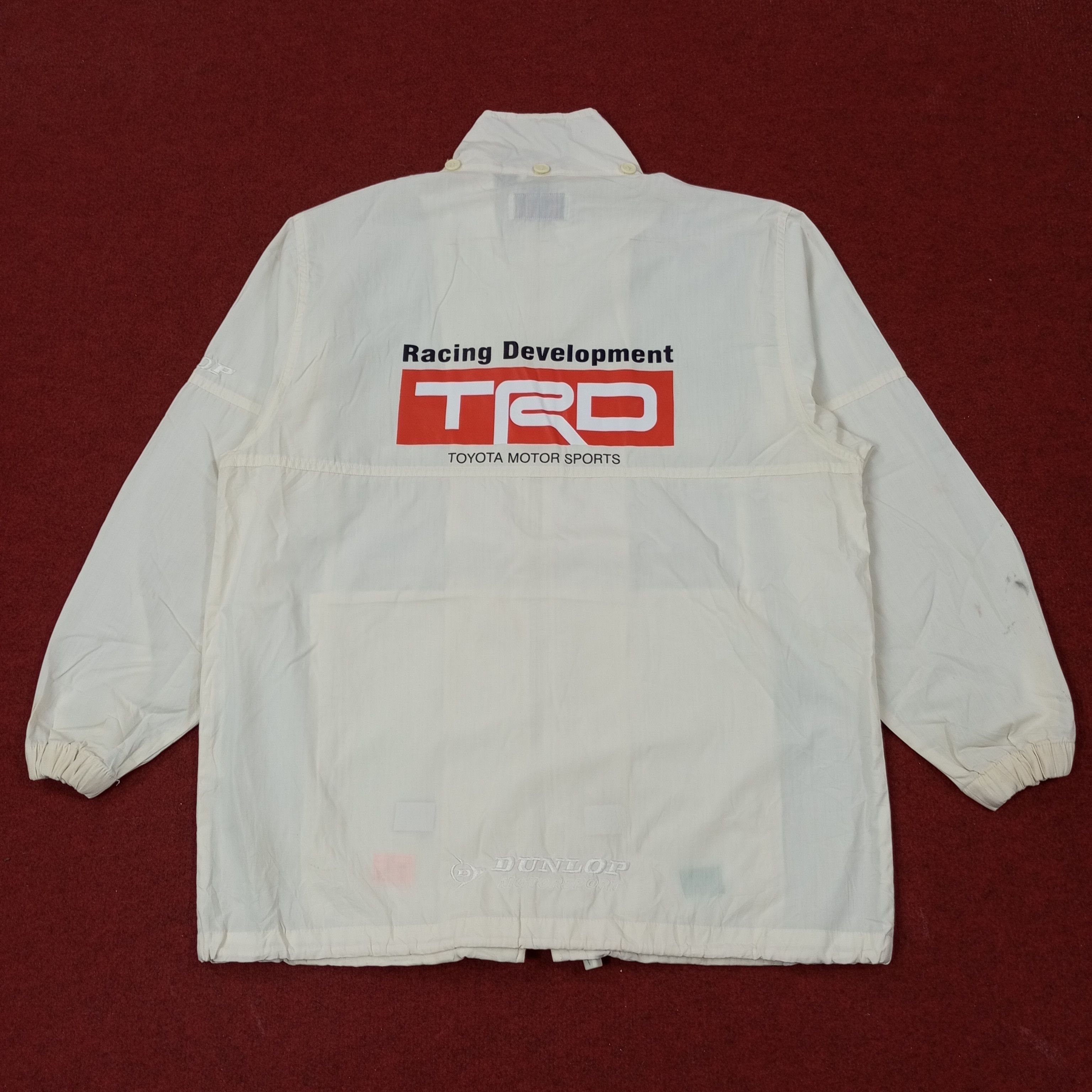 Vintage Dunlop X TRD Toyota Motorsports Custom Art Jacket c247n14 Size US M / EU 48-50 / 2 - 1 Thumbnail