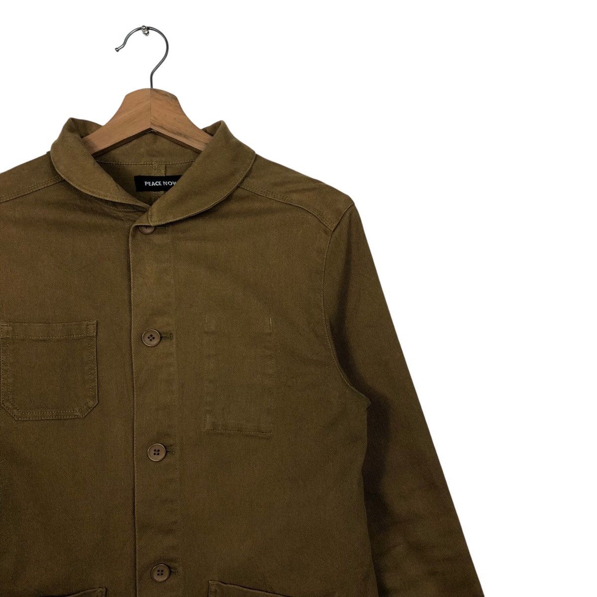 Japanese Brand 📌Vintage Chore Work Jacket Peace Now Duck Canvas Size US M / EU 48-50 / 2 - 7 Thumbnail