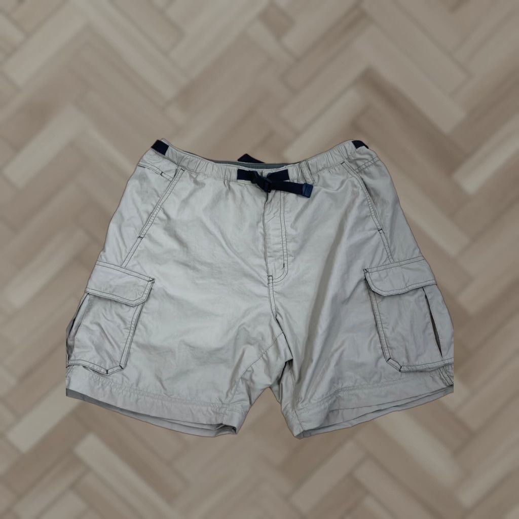 Vintage REI Convertible Khaki Shorts Hiking Camping Fishing Cargo Short Men M Brown 90s Outdoors Pockets Cargo Wide 1940 Vintage Size US 31 - 1 Thumbnail