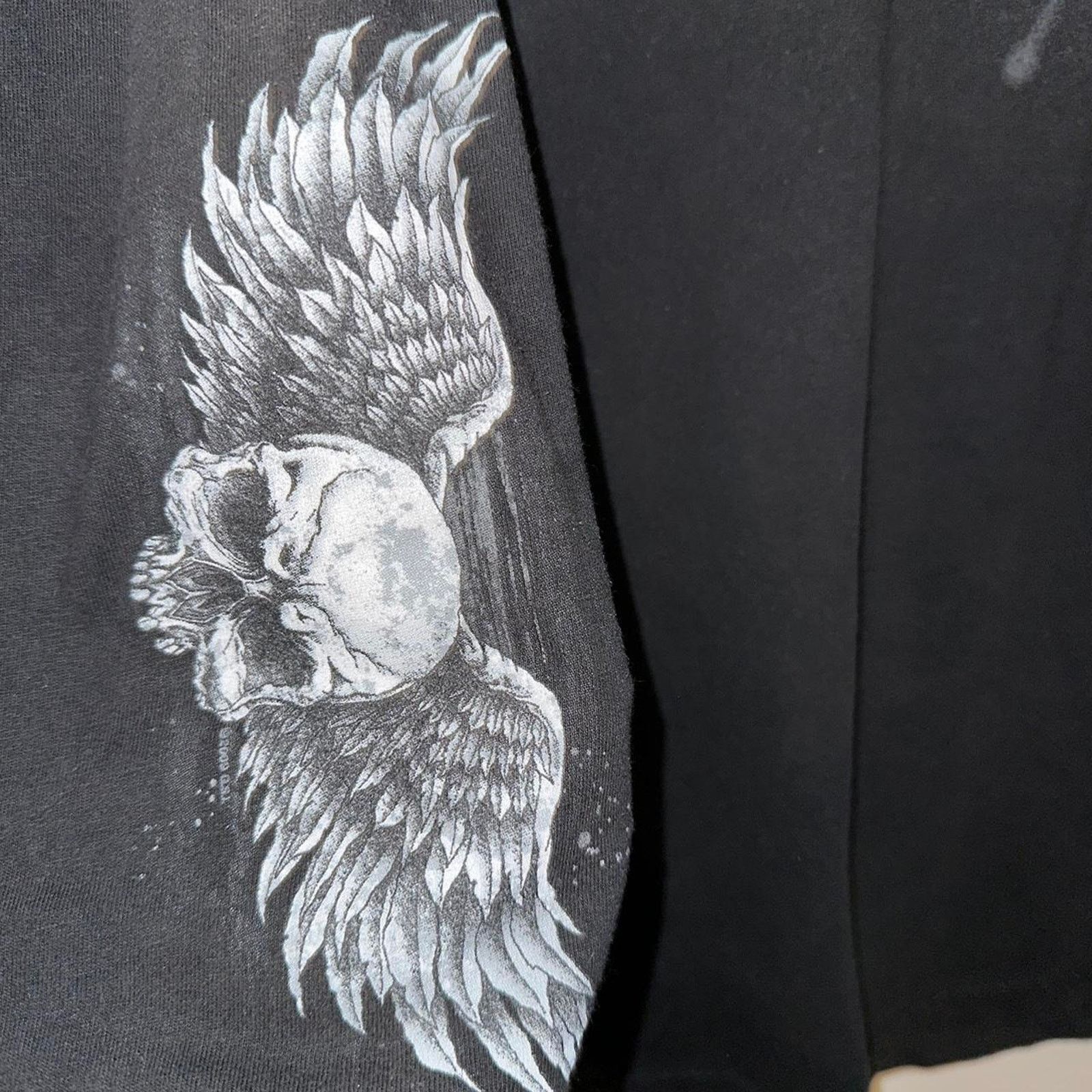 Harley Davidson × Vintage Vintage HOT LEATHERS Skull LS T Shirt Harley Davidson size L Size US L / EU 52-54 / 3 - 6 Thumbnail