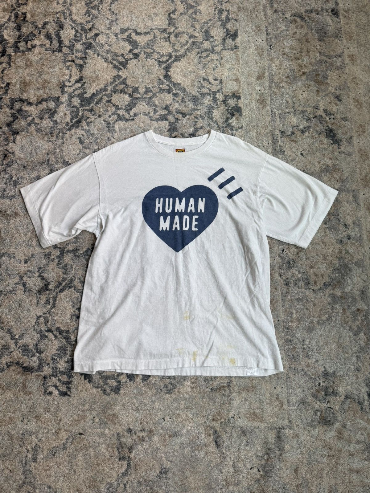 Human Made Human made daily blue heart tshirt Size US XL / EU 56 / 4 - 1 Thumbnail