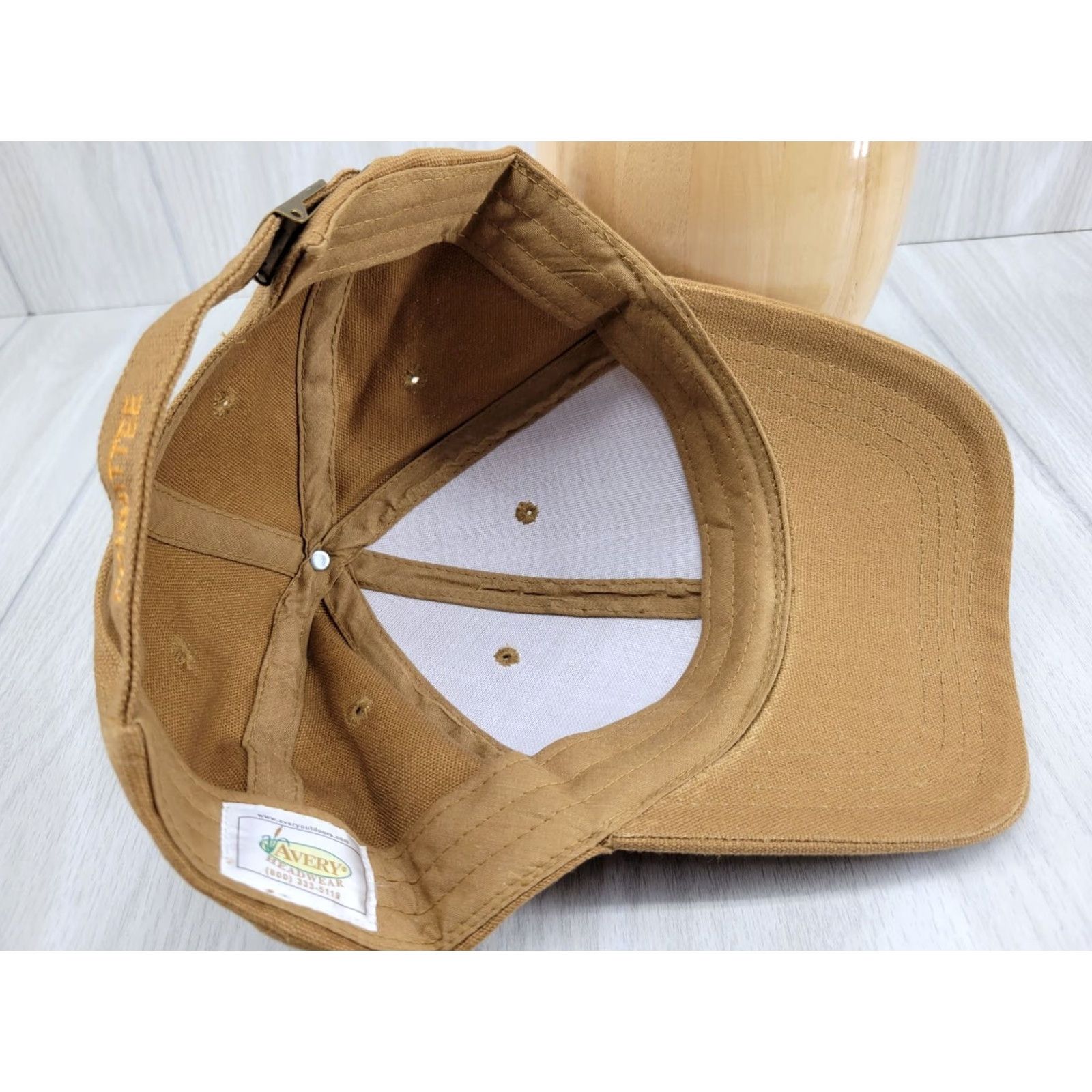 Vintage Ducks Unlimited Avery Headwear Hat Cap Strapback Brown Canvas Cap Baseball Hat Men Adjustable United States Ducks Unlimited Theme Size ONE SIZE - 7 Thumbnail