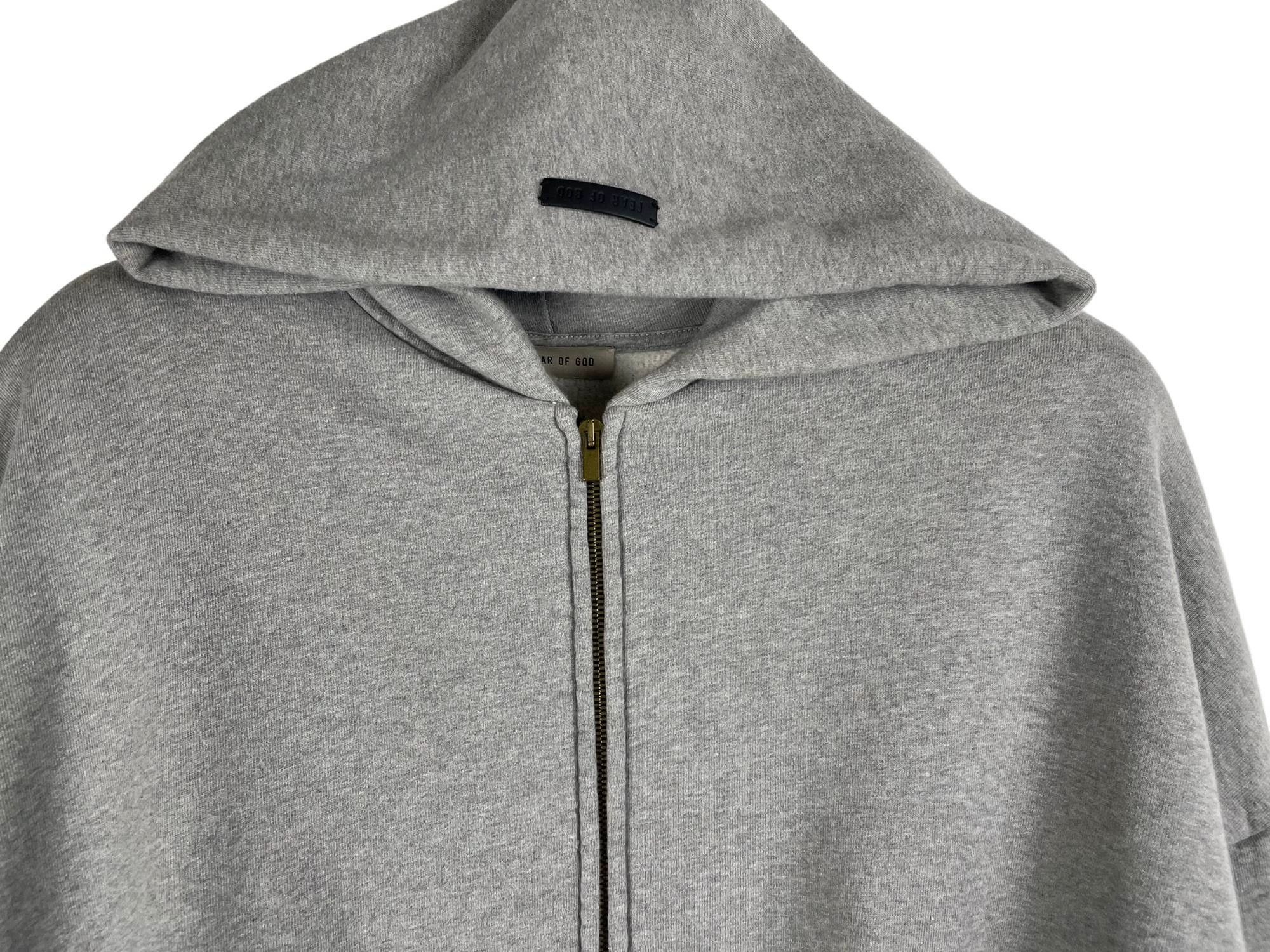 Fear of God Fear Of God 8th Shoulder Pad Zip Hoodie Size US M / EU 48-50 / 2 - 3 Thumbnail