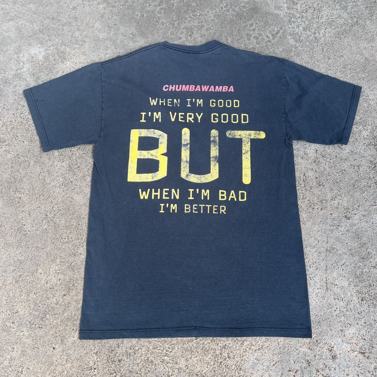 Band Tees × Rap Tees × Vintage Vintage 90s Chumbawamba Promo Tee Faded Thrashed Size US L / EU 52-54 / 3 - 8 Thumbnail