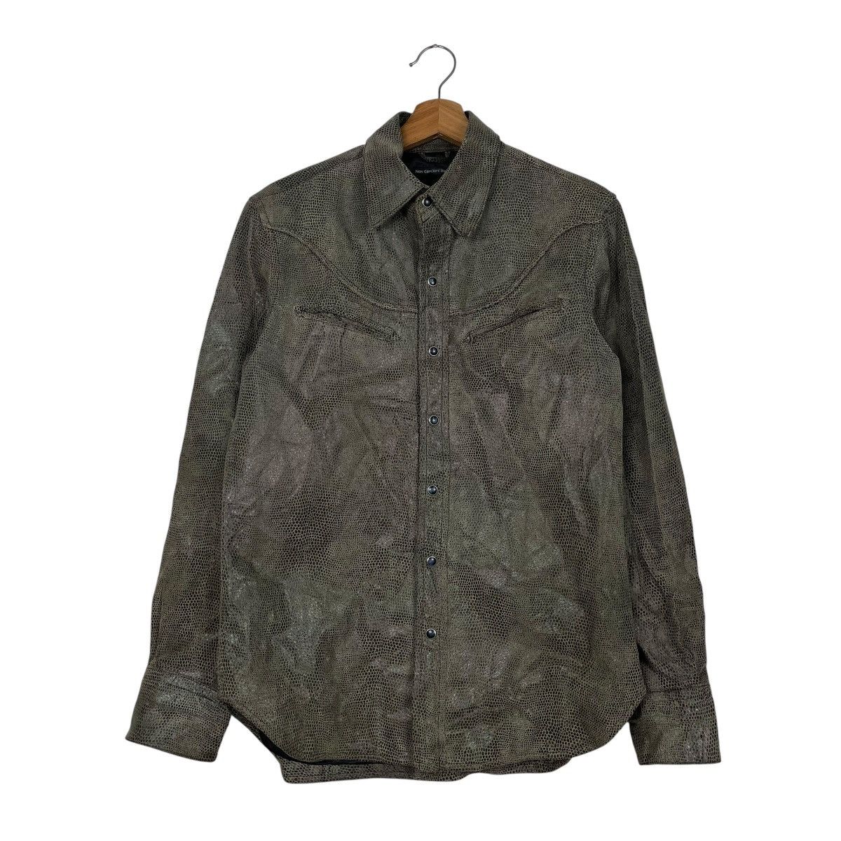 Other No Concept Brand Leather Jacket Size US S / EU 44-46 / 1 - 1 Thumbnail