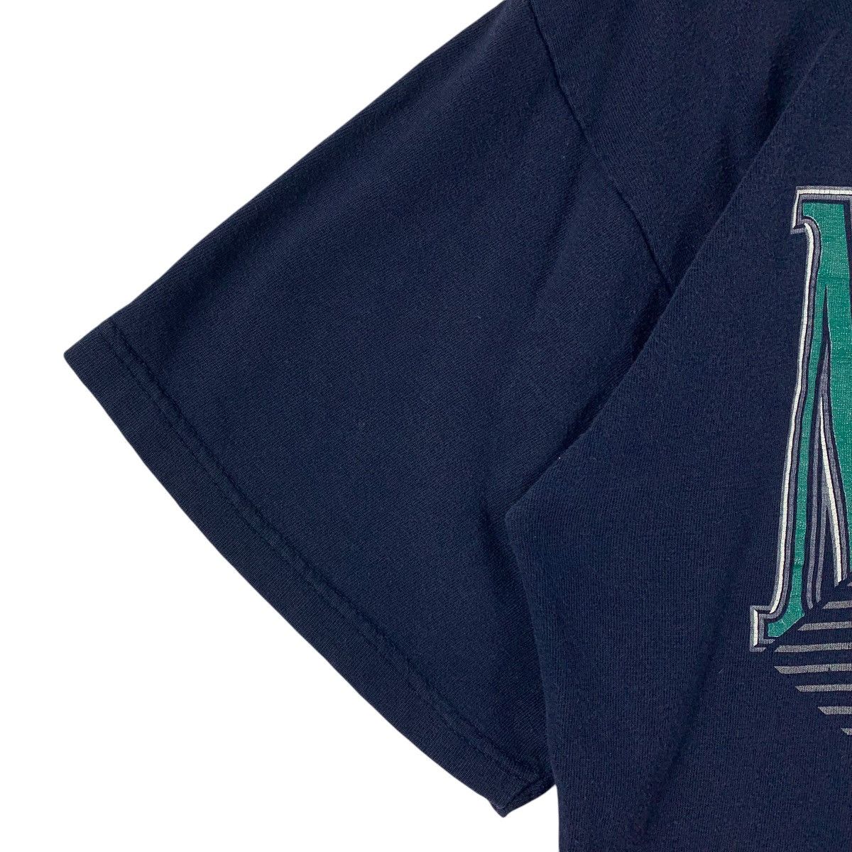 NBA × Vintage Vintage 90s SEATTLE MARINERS big spellout printed tee Size US L / EU 52-54 / 3 - 6 Thumbnail
