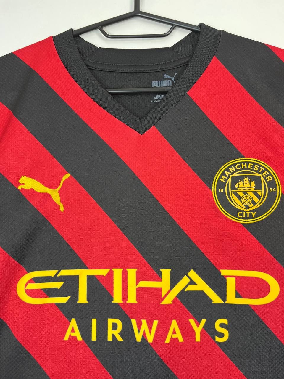 Puma Manchester City Grealish #10 Away 2022 Shirt Football S Size US S / EU 44-46 / 1 - 2 Thumbnail