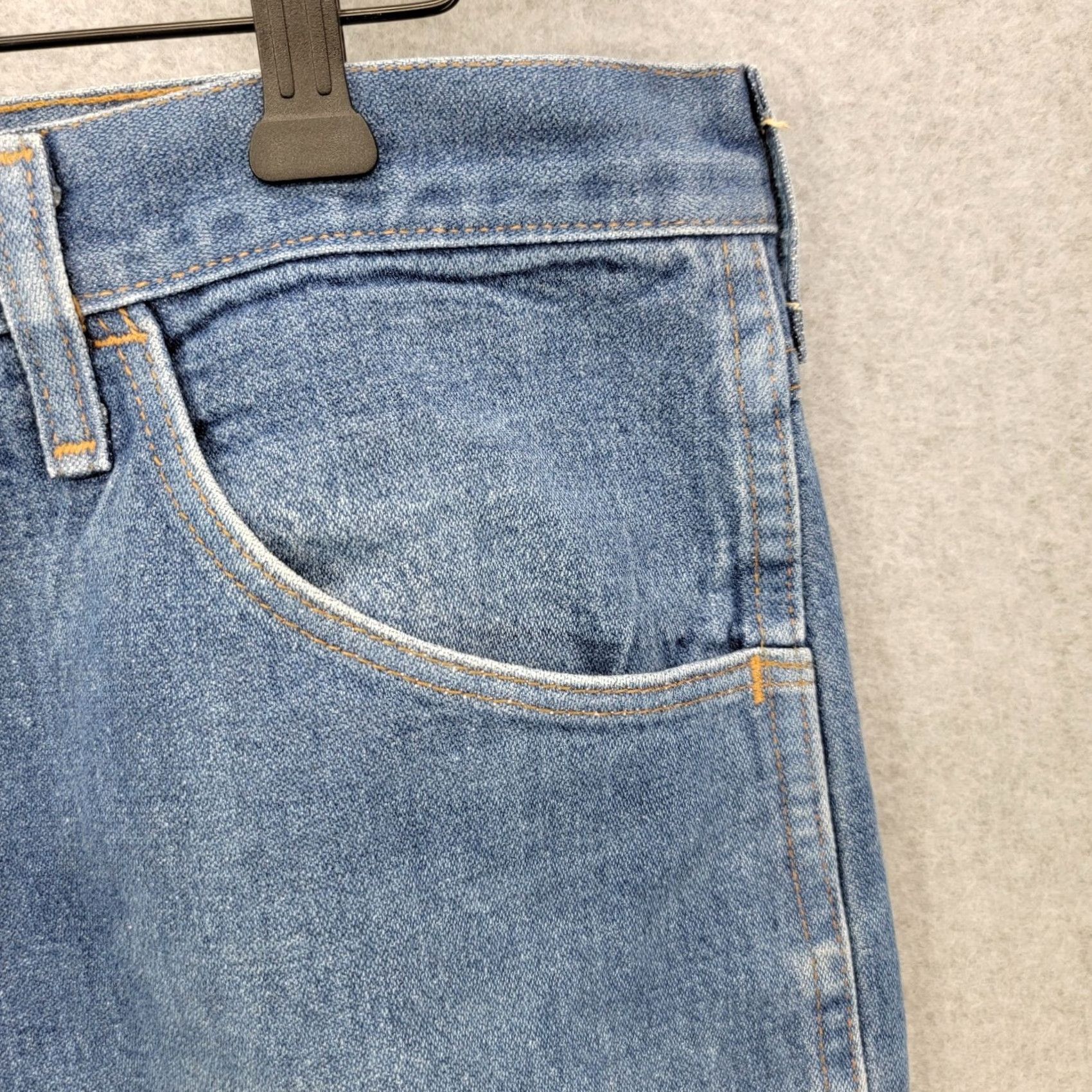 Wrangler Wrangler Jeans Bootcut 38 x 33 Denim Cowboy Western 945NAV Men’s Regular Blue Denim Size 38 33 Boots Cowboy Western Workwear Jeans Mens Size US 38 / EU 54 - 5 Thumbnail
