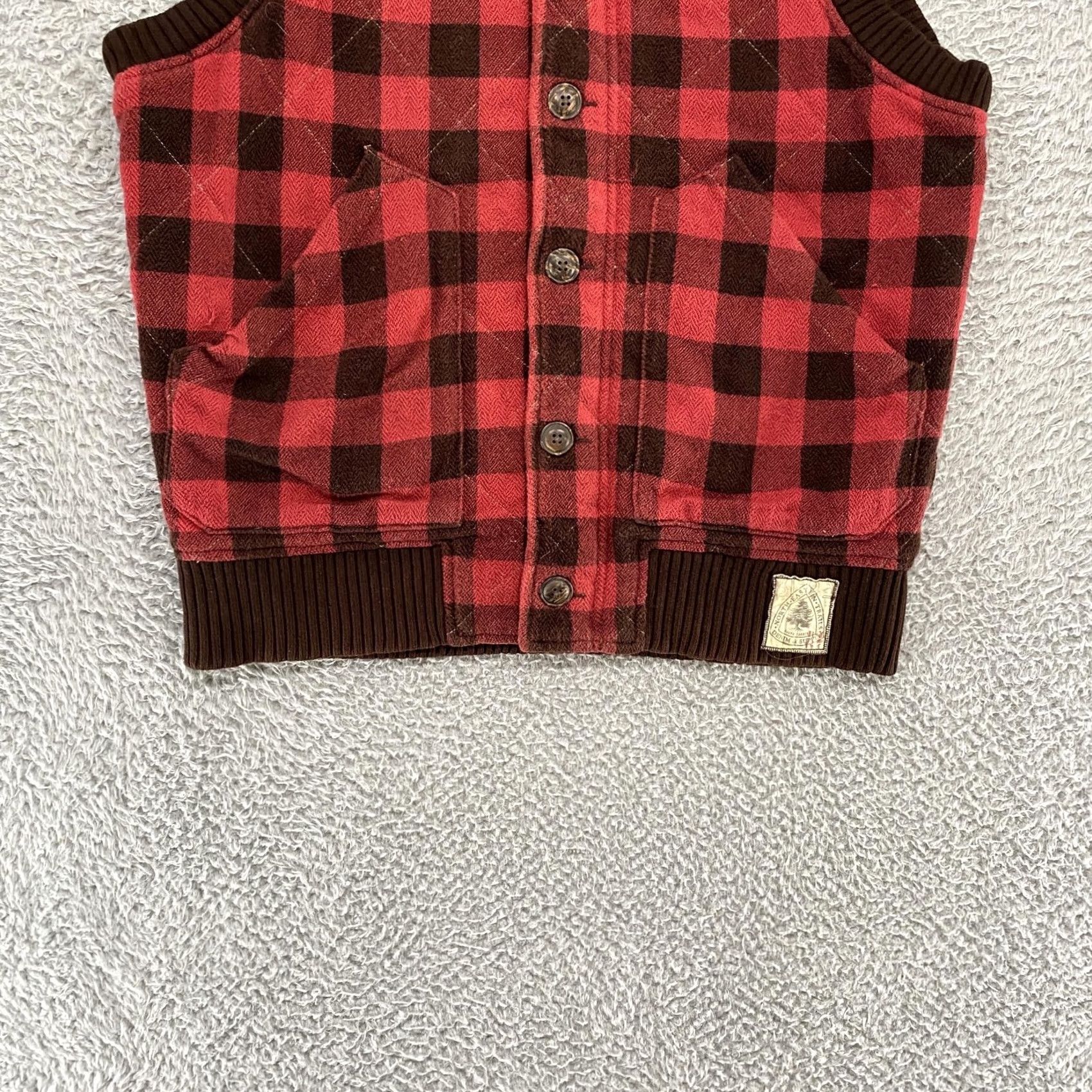Ralph Lauren VINTAGE Ralph Lauren Denim & Supply Vest Mens M Red Buffalo Plaid Quilted Corduroy Size US M / EU 48-50 / 2 - 3 Thumbnail