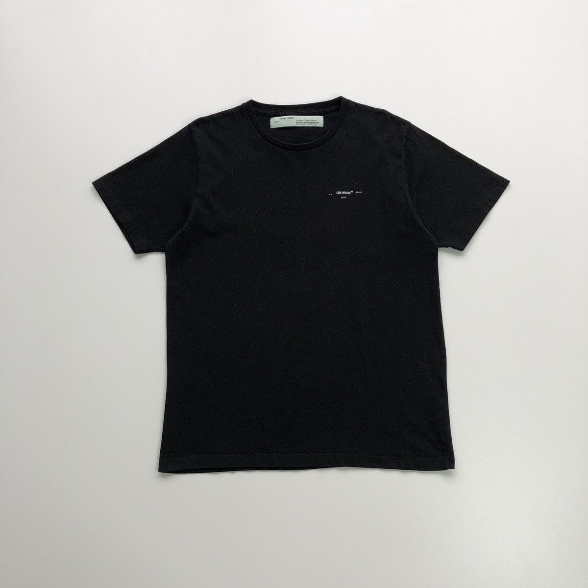 Off-White Virgil Abloh Marker Arrows Sketch SS18 T-Shirt