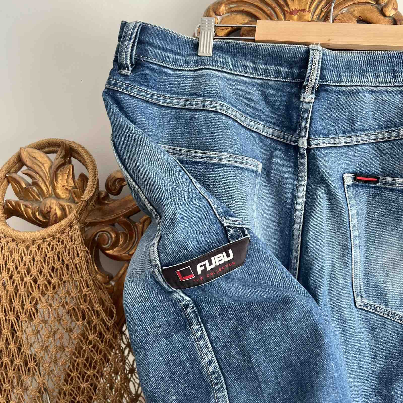 Fubu Vintage y2K Fubu super baggy wide leg shorts Size US 36 / EU 52 - 7 Thumbnail