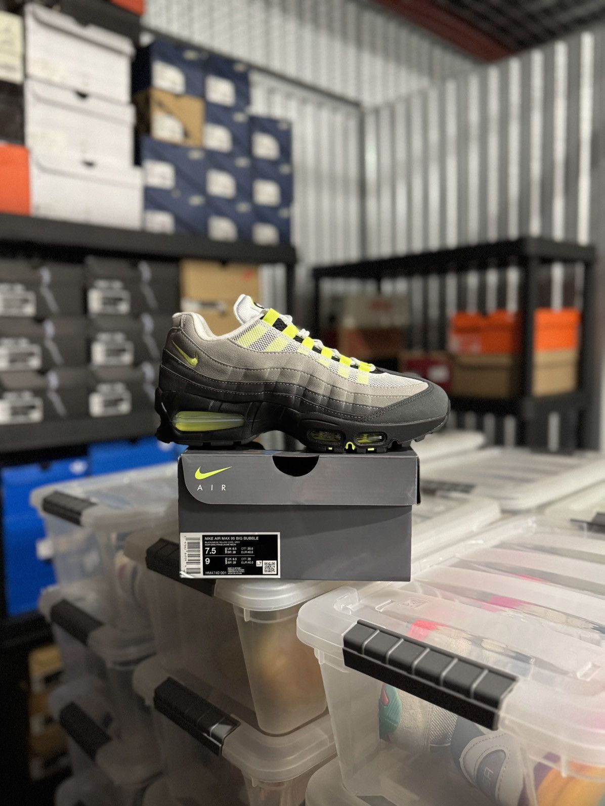 Nike Nike Air Max 95 OG Big Bubble Neon 2026 Size 7.5 Size US 7.5 / EU 40-41 - 1 Thumbnail