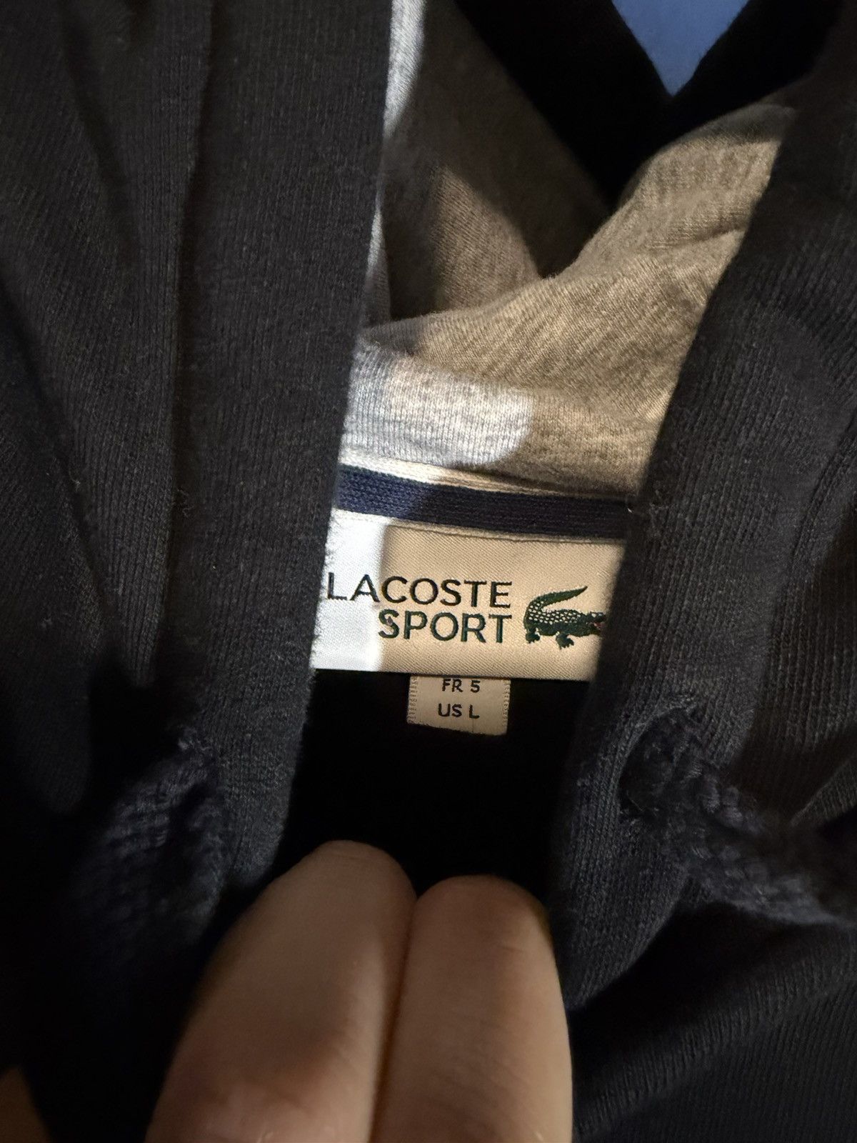 Lacoste Cotton fleece Hoodie Size US L / EU 52-54 / 3 - 8 Thumbnail