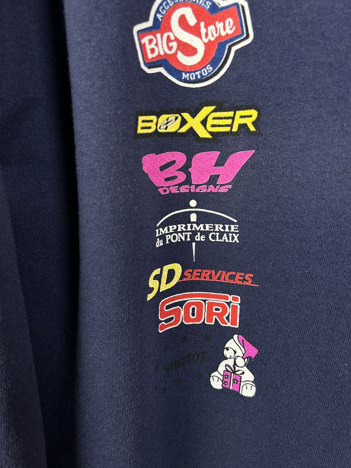 Vintage Vintage Endurance Motorcycle Yamaha #38 Graphic Zip Pullover Size US XXL / EU 58 / 5 - 8 Thumbnail